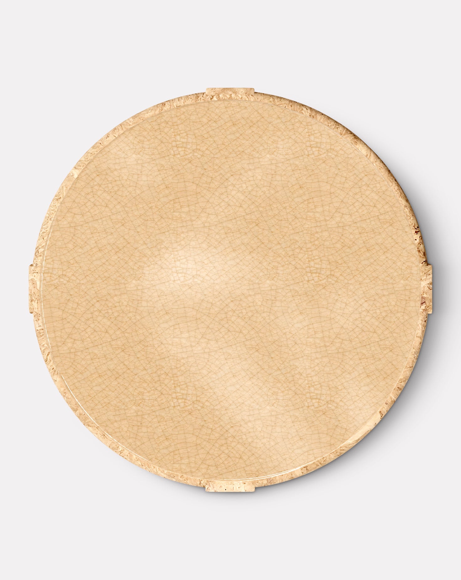 Cork and Ceramic Bedside Table