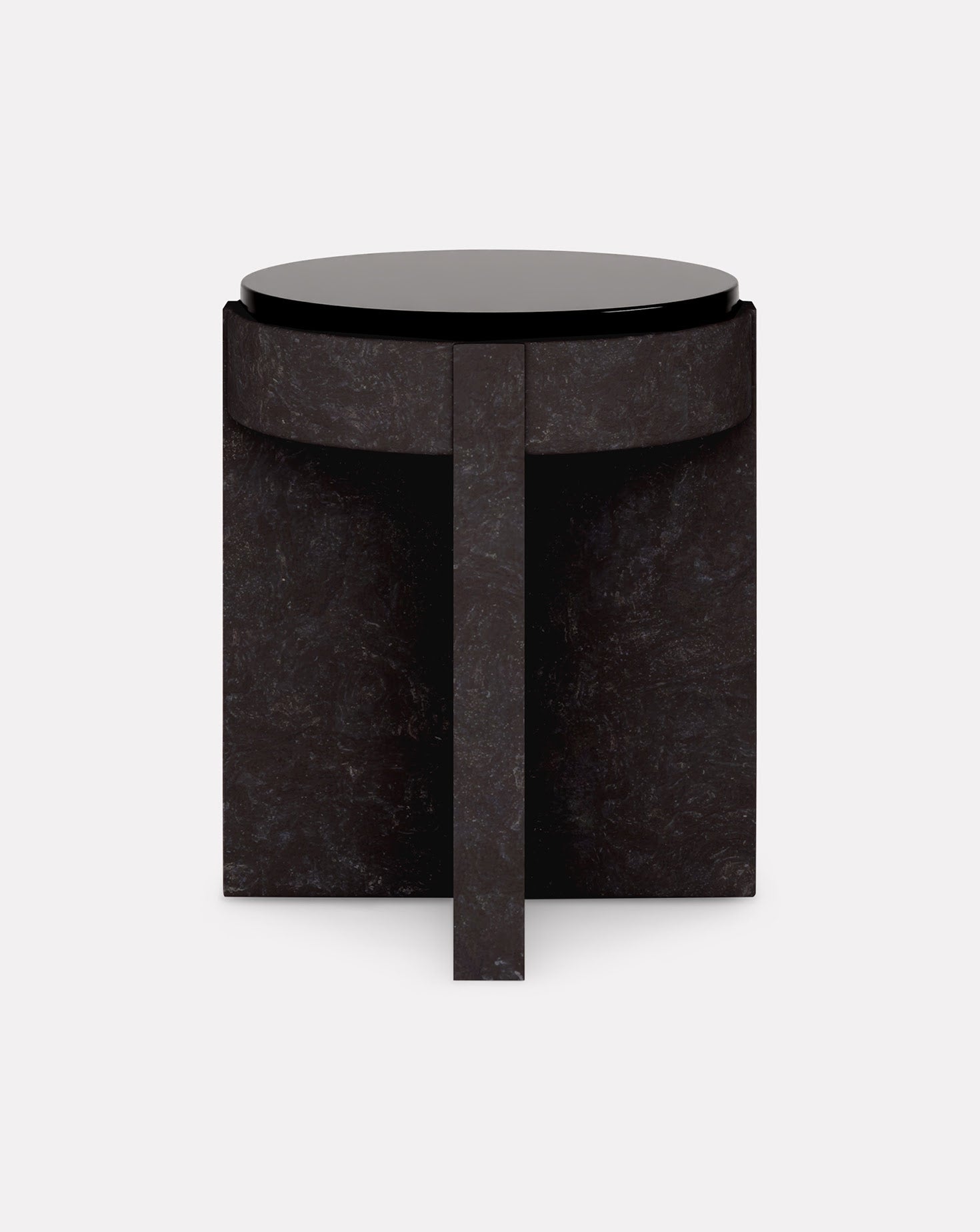 Cork and Ceramic Bedside Table