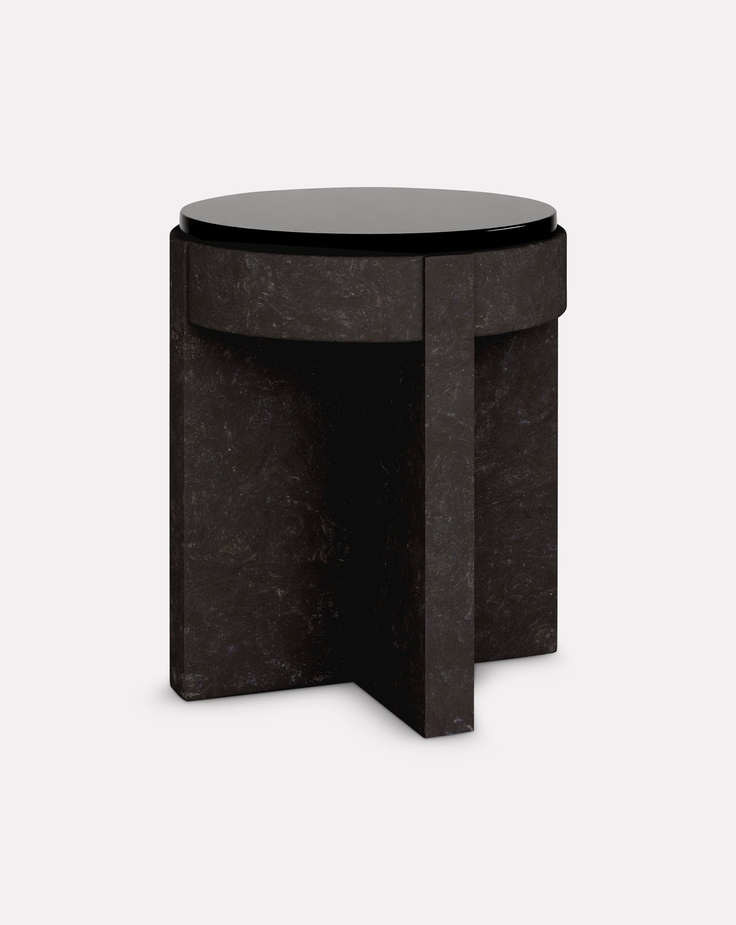Cork and Ceramic Bedside Table