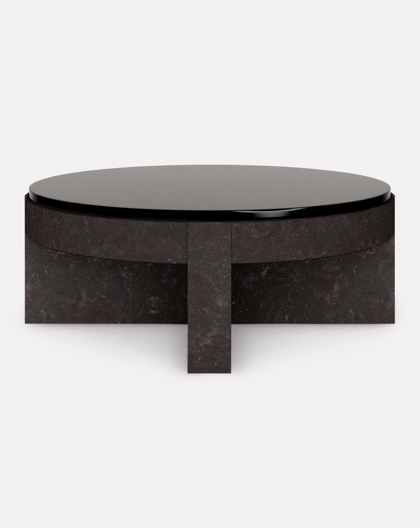 Cork and Ceramic Coffee Table