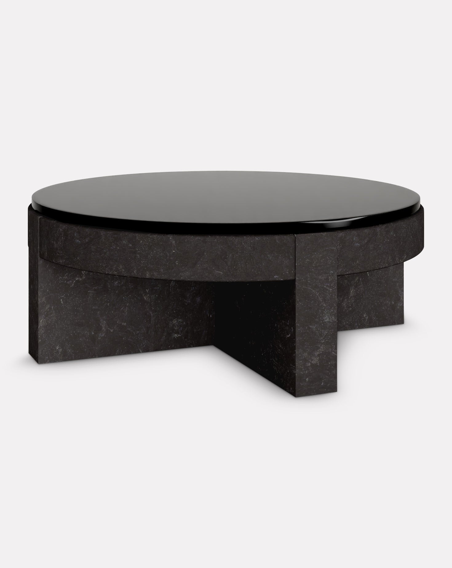 Cork and Ceramic Coffee Table