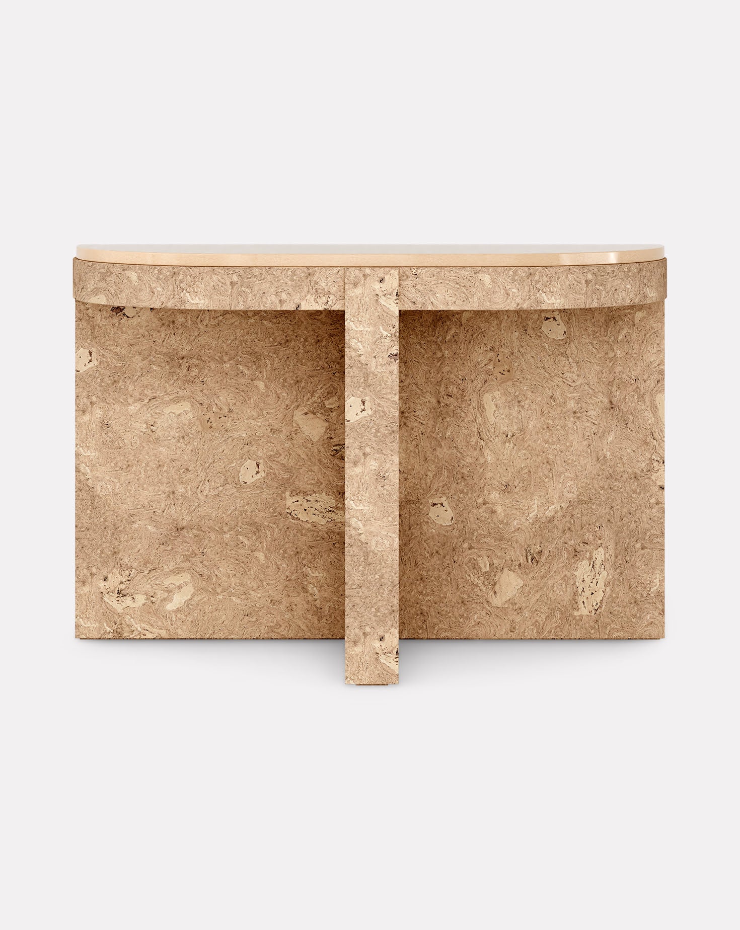 Cork and Ceramic Console