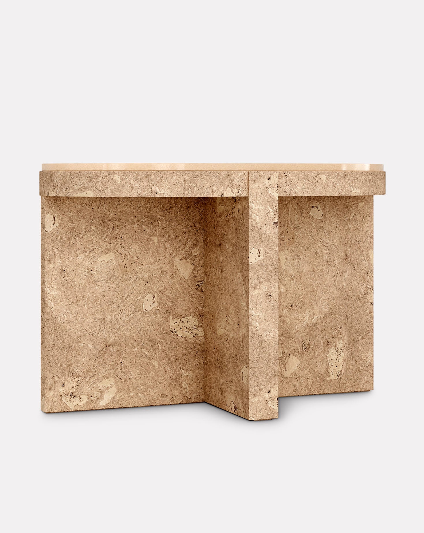 Cork and Ceramic Console