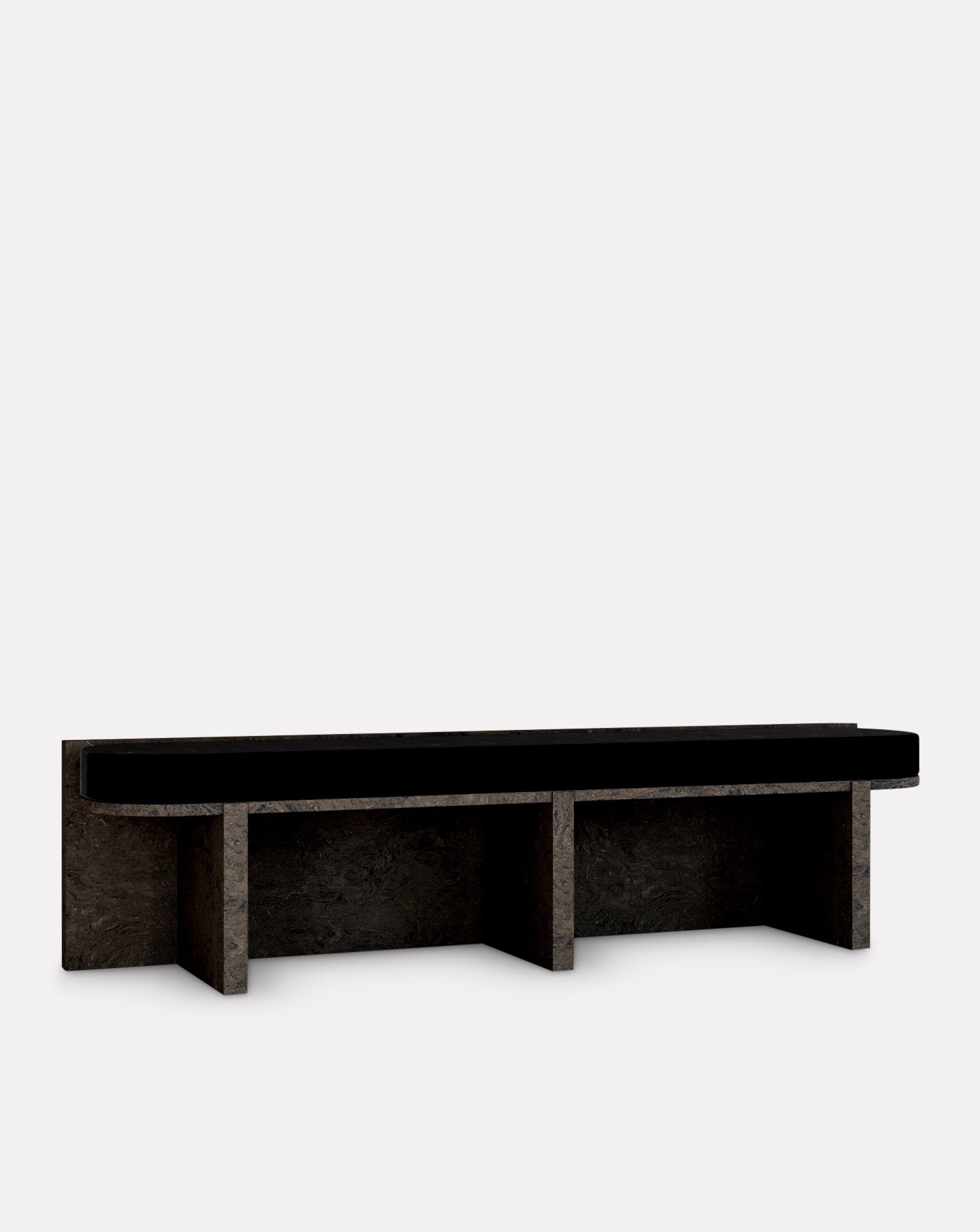 Cork and Velvet Bench