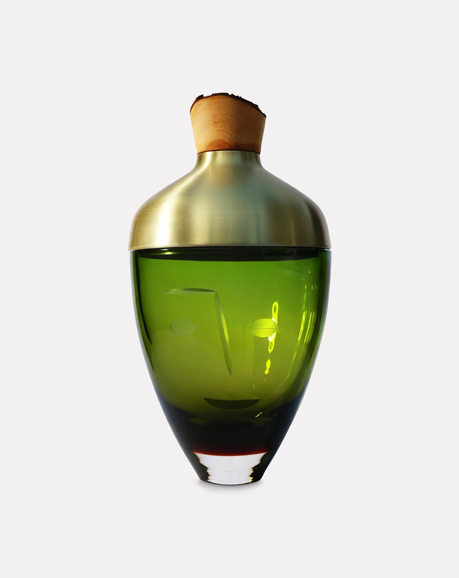 Muse Classic figurative Glass Vessel