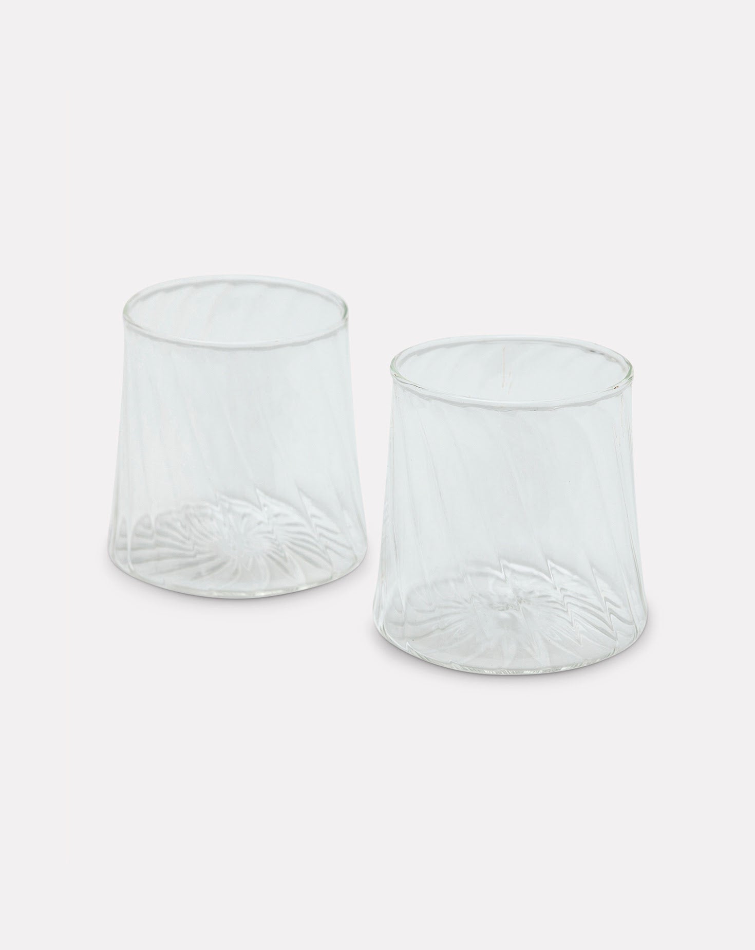 Dervish Handblown Glass Set of 2