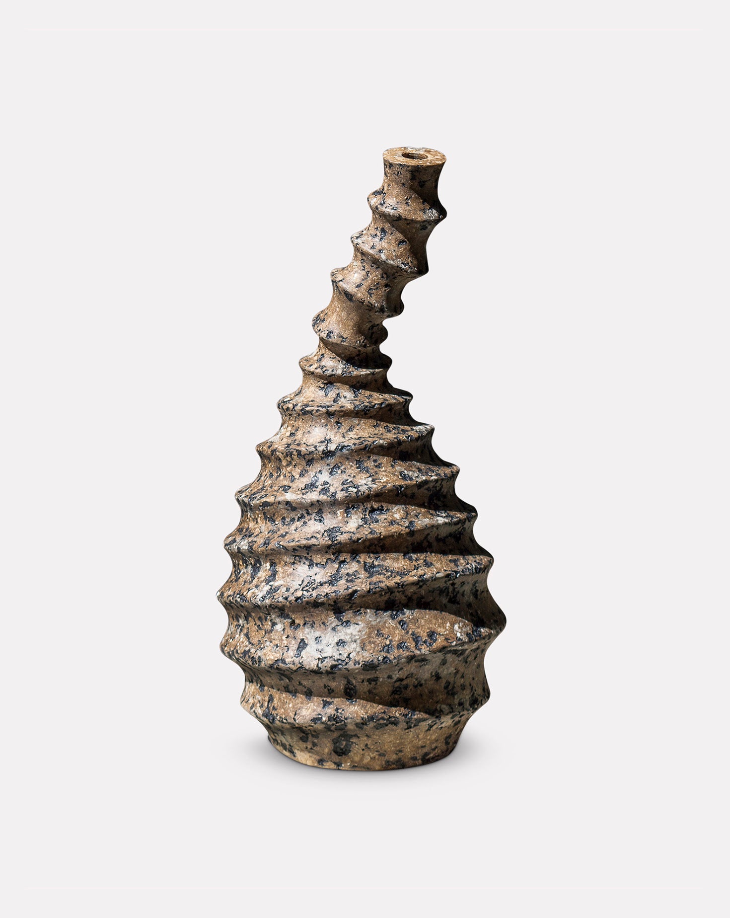 Erosion Warm Grey Vase