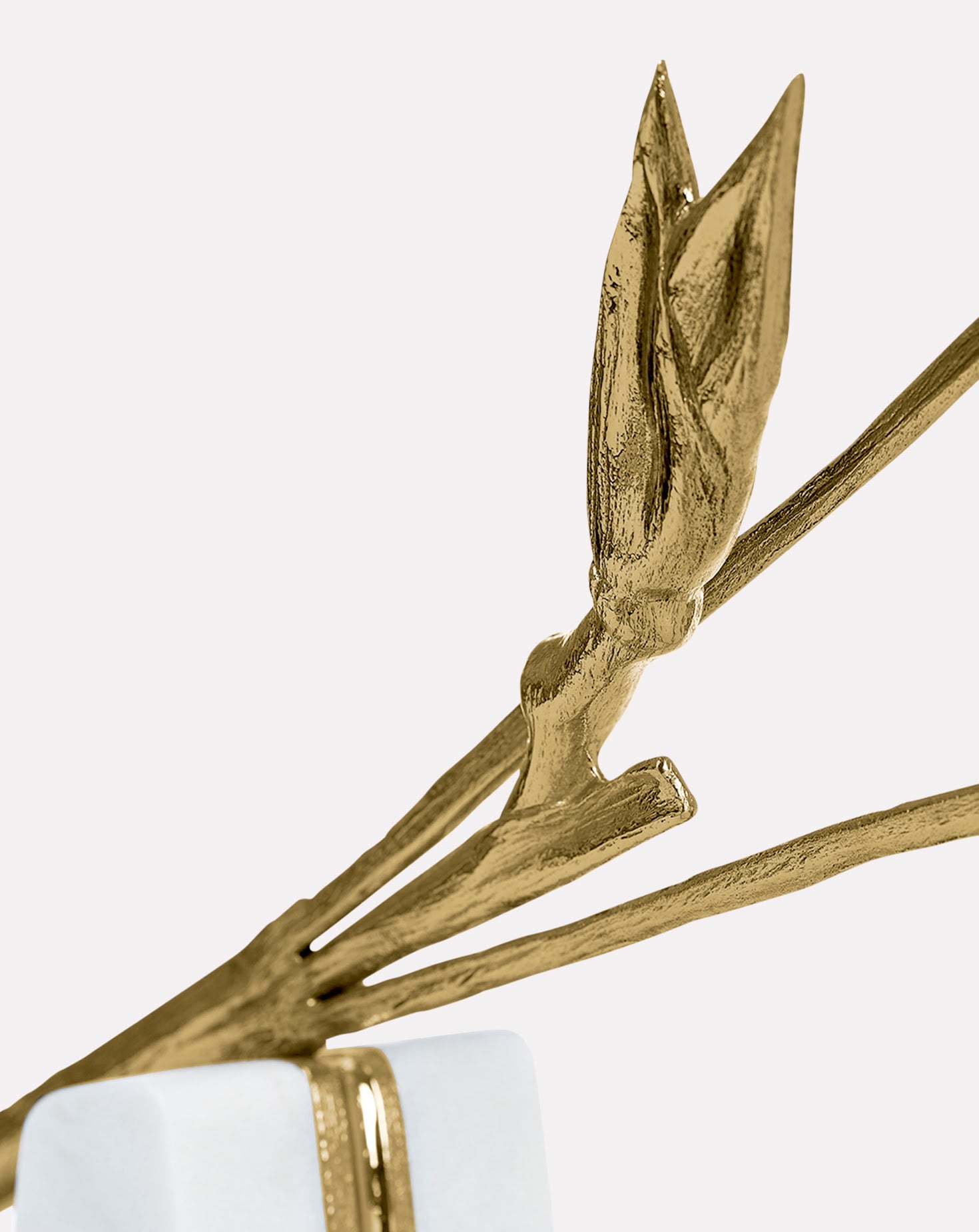 Escape Mabrle and Brass Sculpture