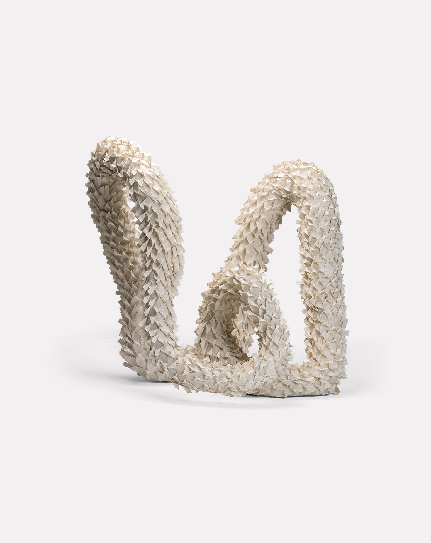 Fabric on Papier-mâché Sculpture 01
