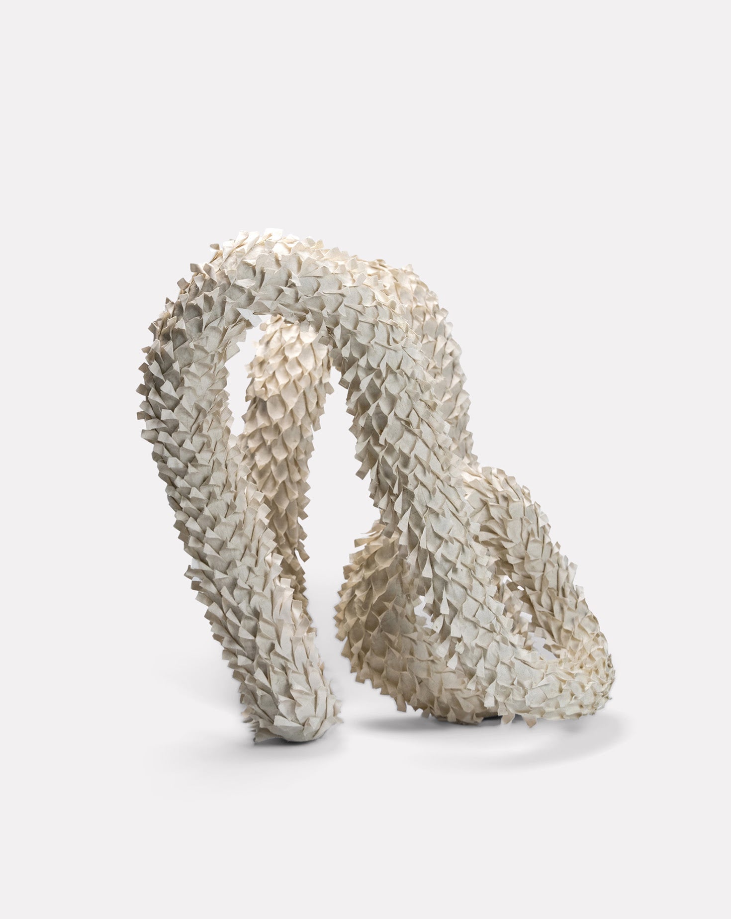 Fabric on Papier-mâché Sculpture 01