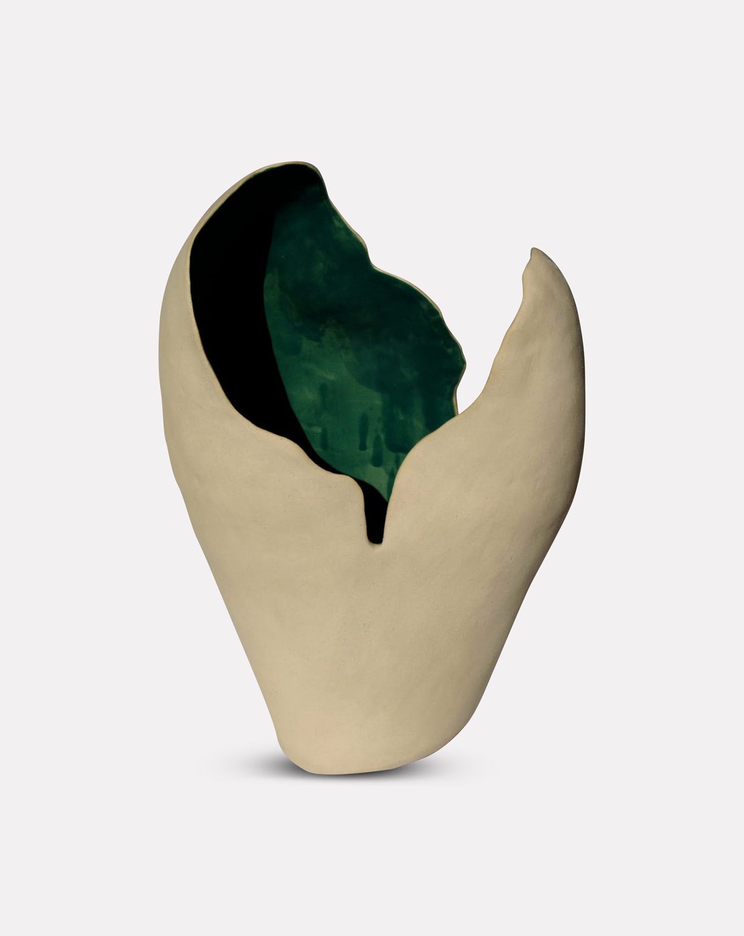 Femme Fatal Glazed Stoneware Vessel II