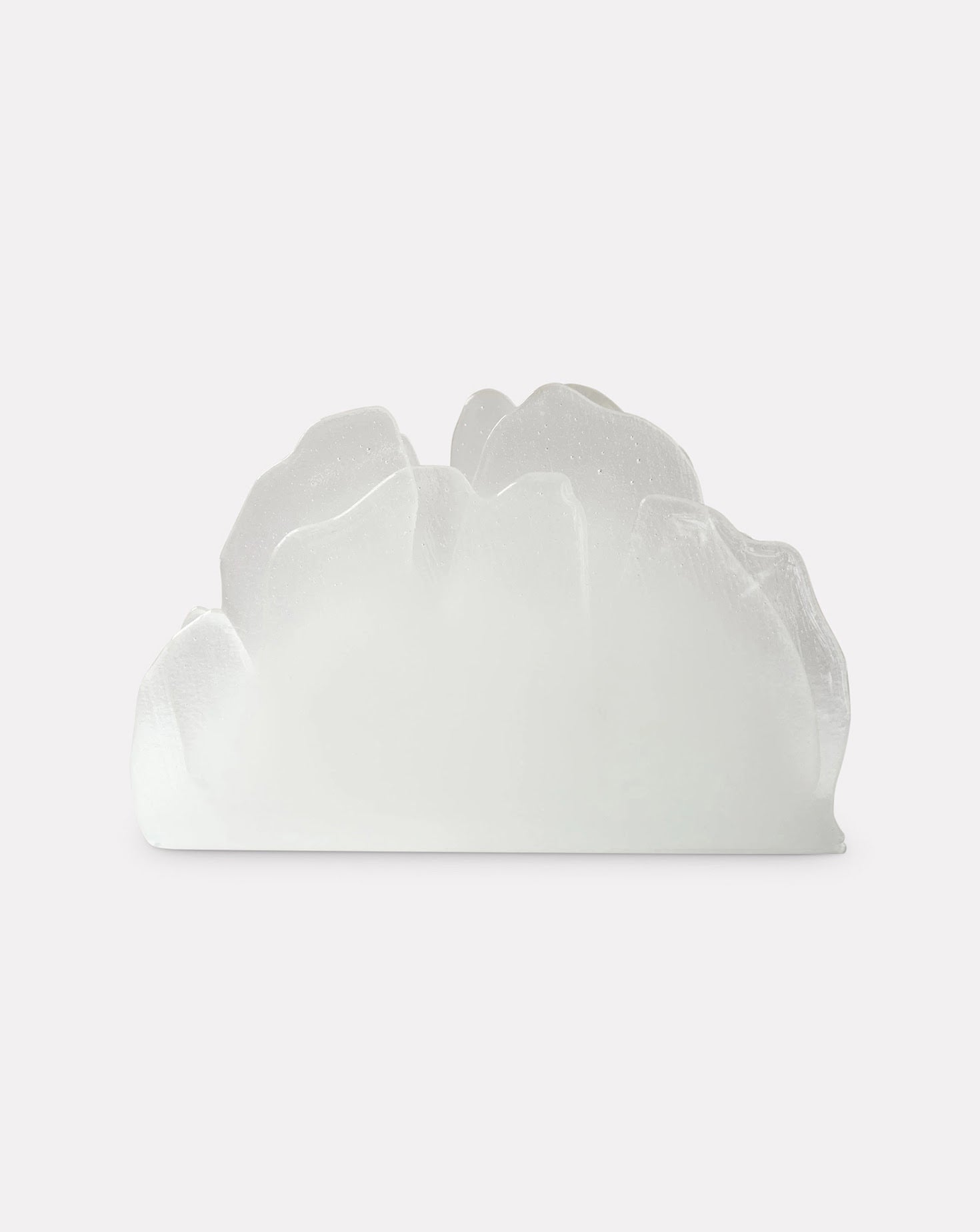 Florea White Glass Sheet Table Lamp