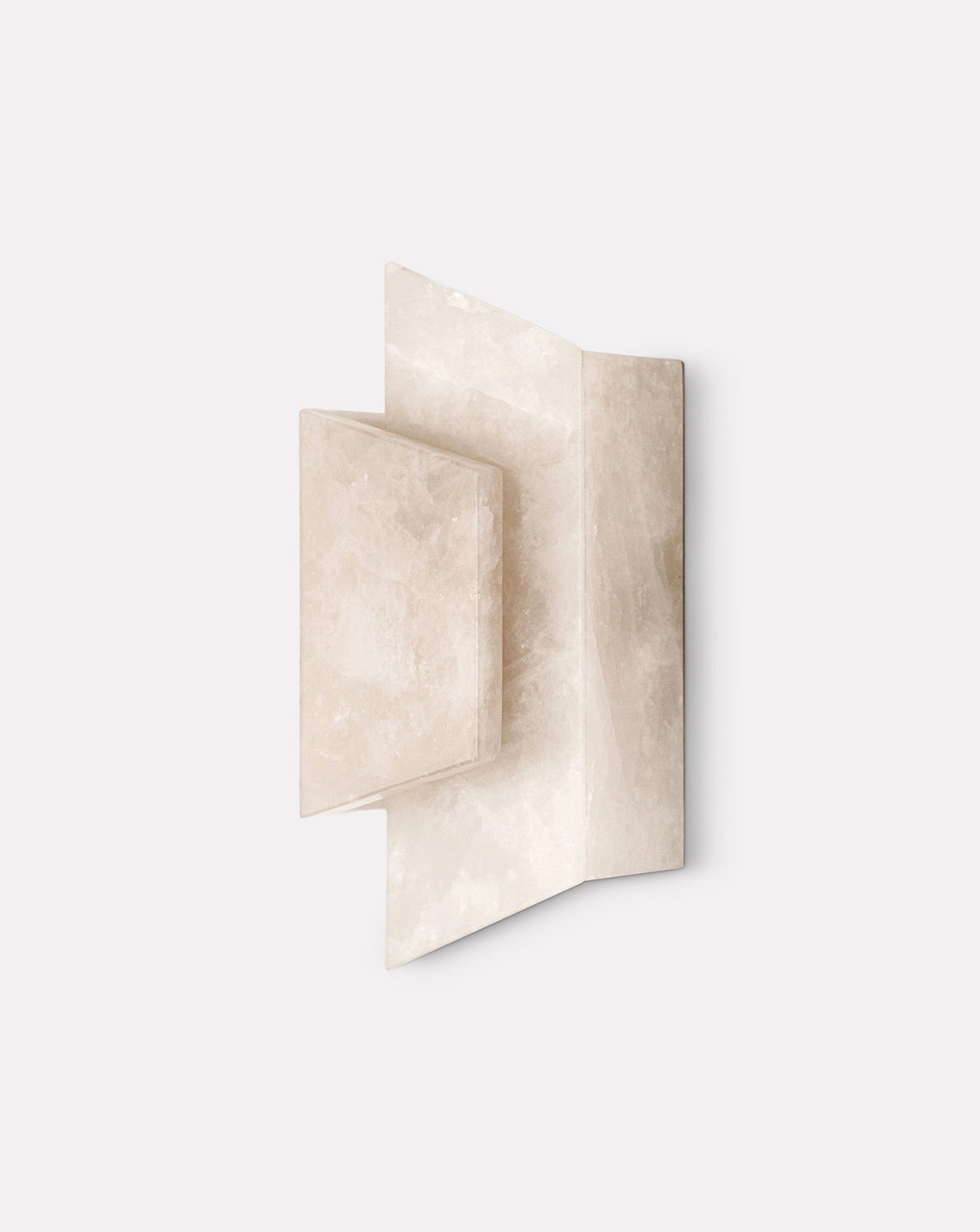 Wrapped Brushed Brass  Wall Light