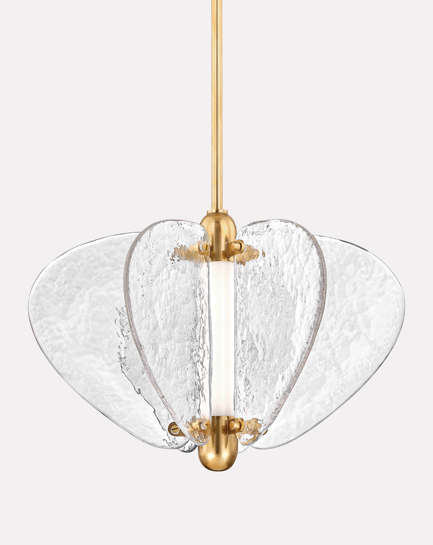 Freya Brass Integrated LED Pendant