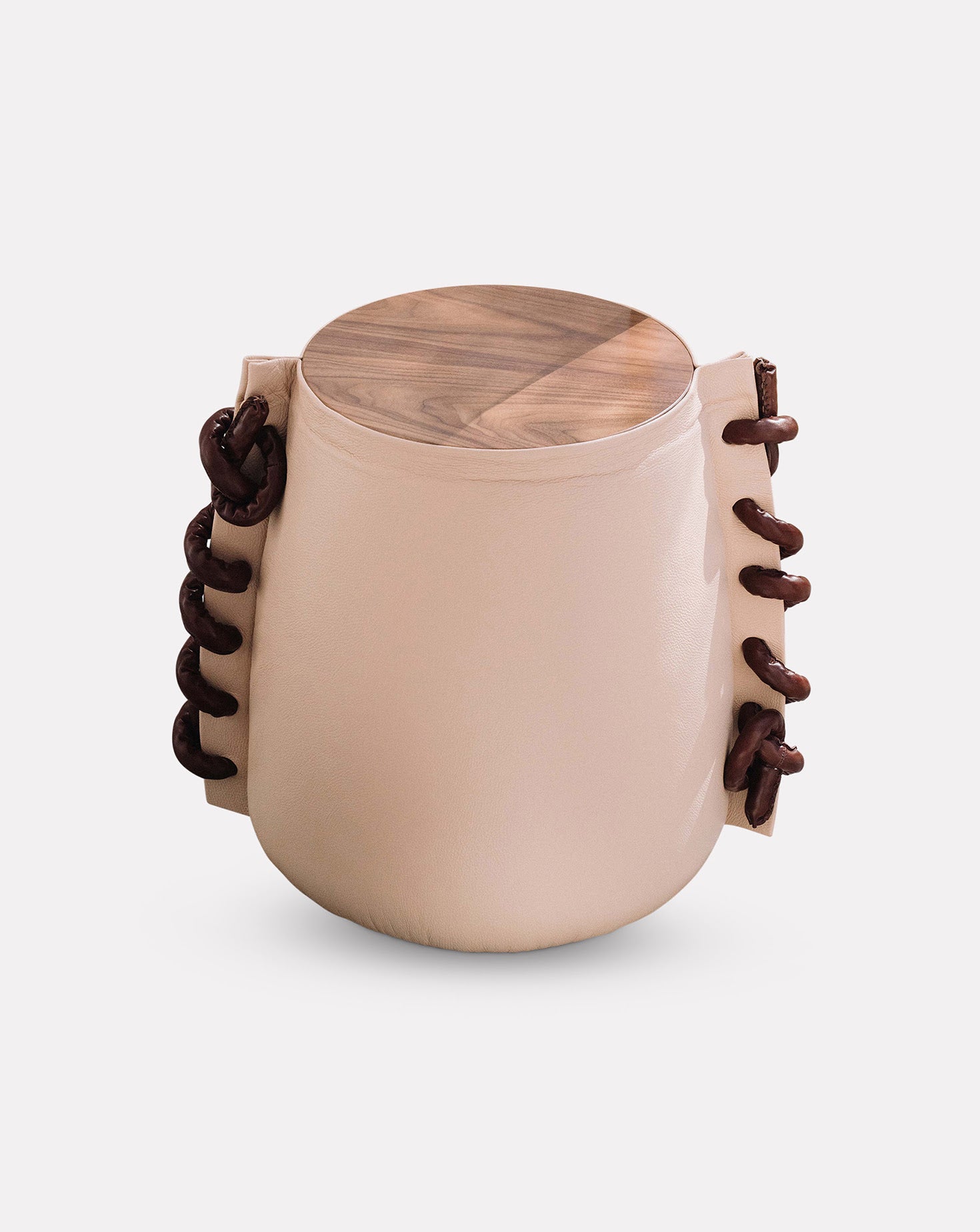 Gaar Leather Stool