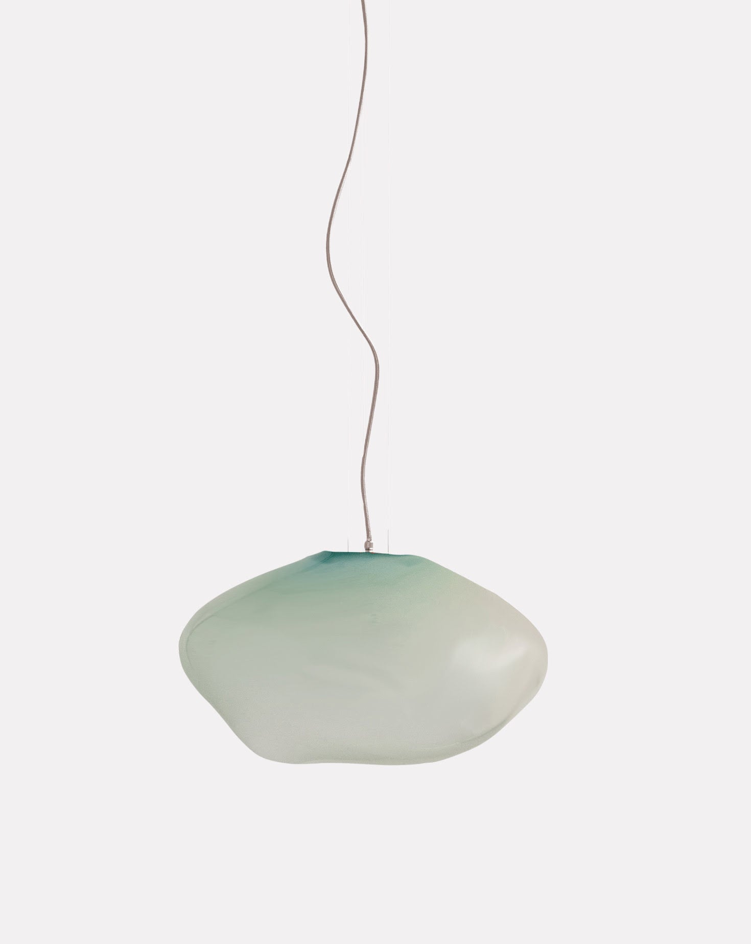 Haumea Convex Sage Opaque Pendant