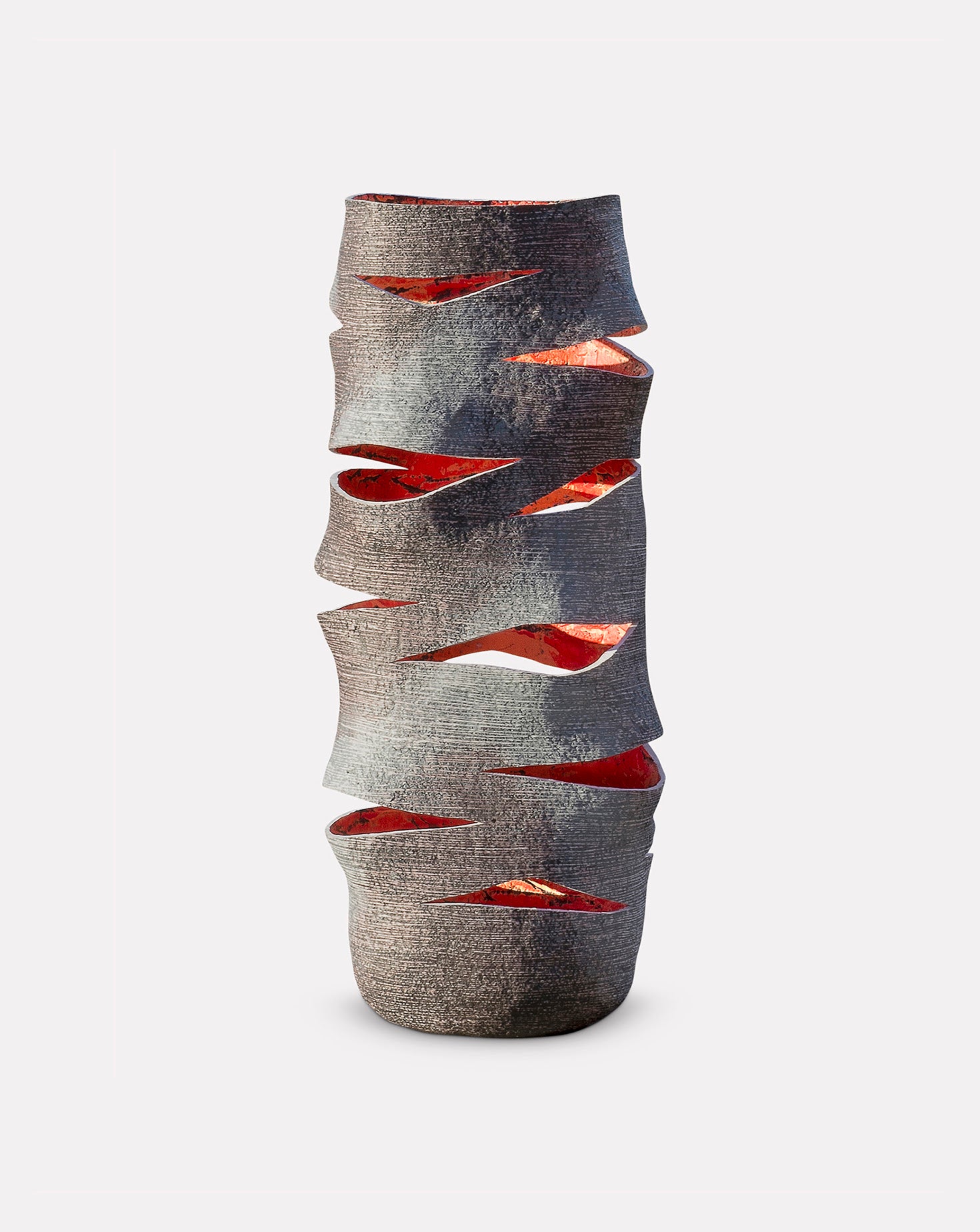 High Candle Lantern Accent Vase