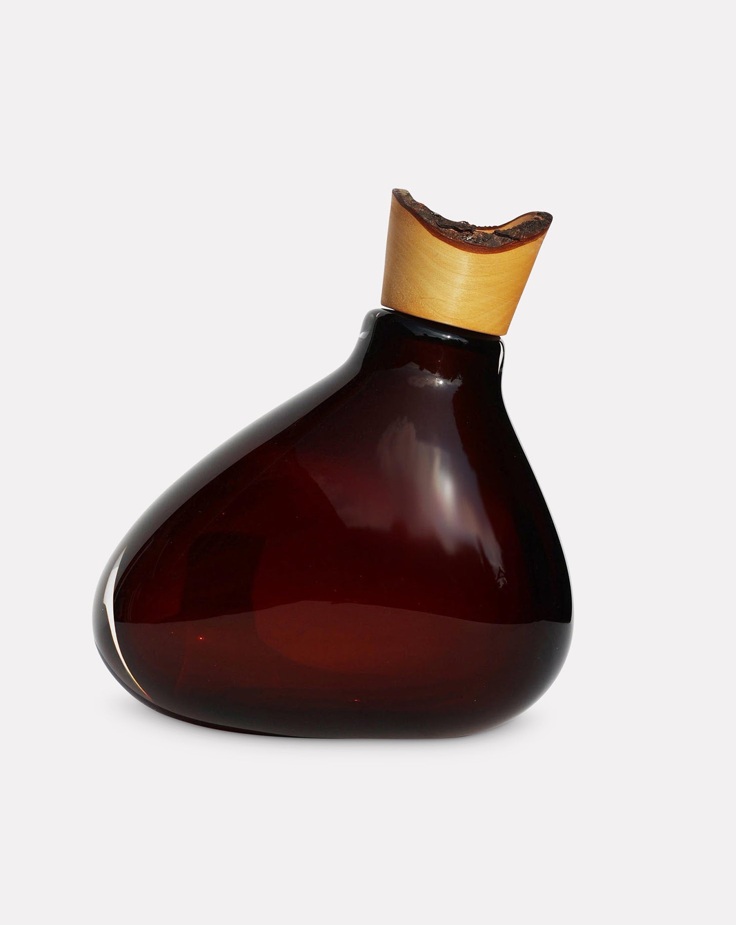 ILONA Glass and Wood Stacking Vessel