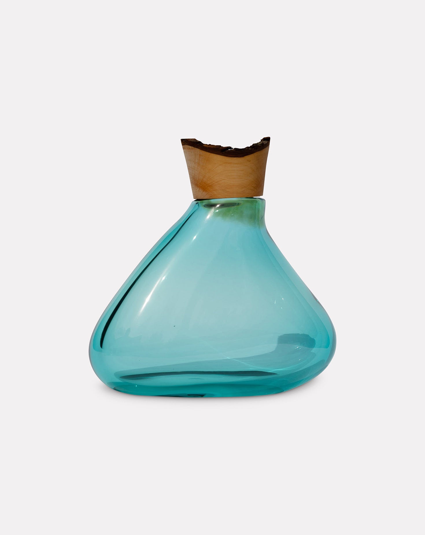 ILONA Glass and Wood Stacking Vessel