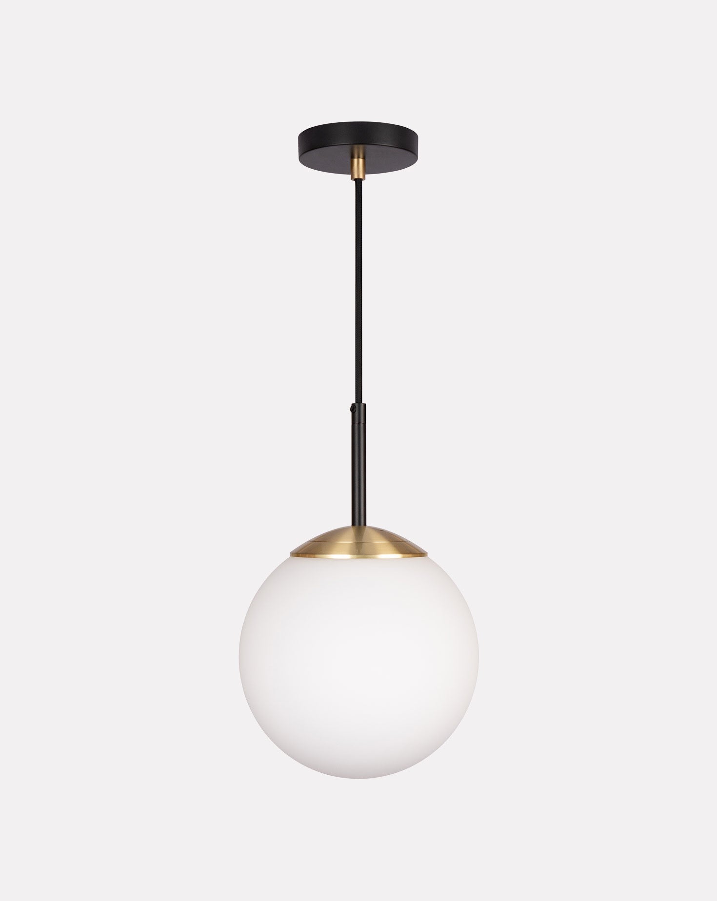IO Single Brass Pendant Large