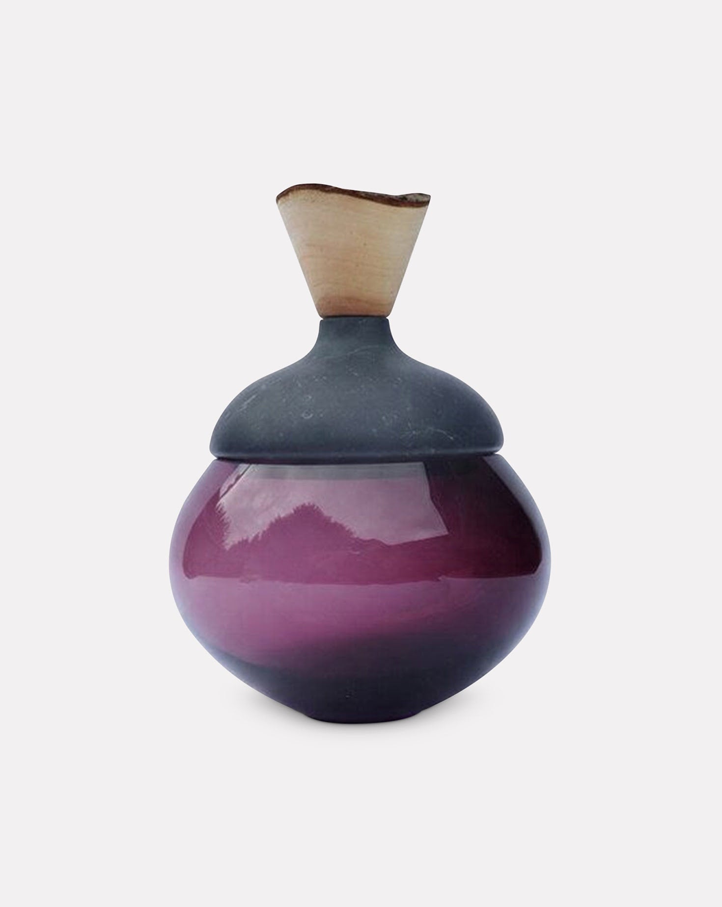 ISTANBUL Glass and Marble Stacking Vessel