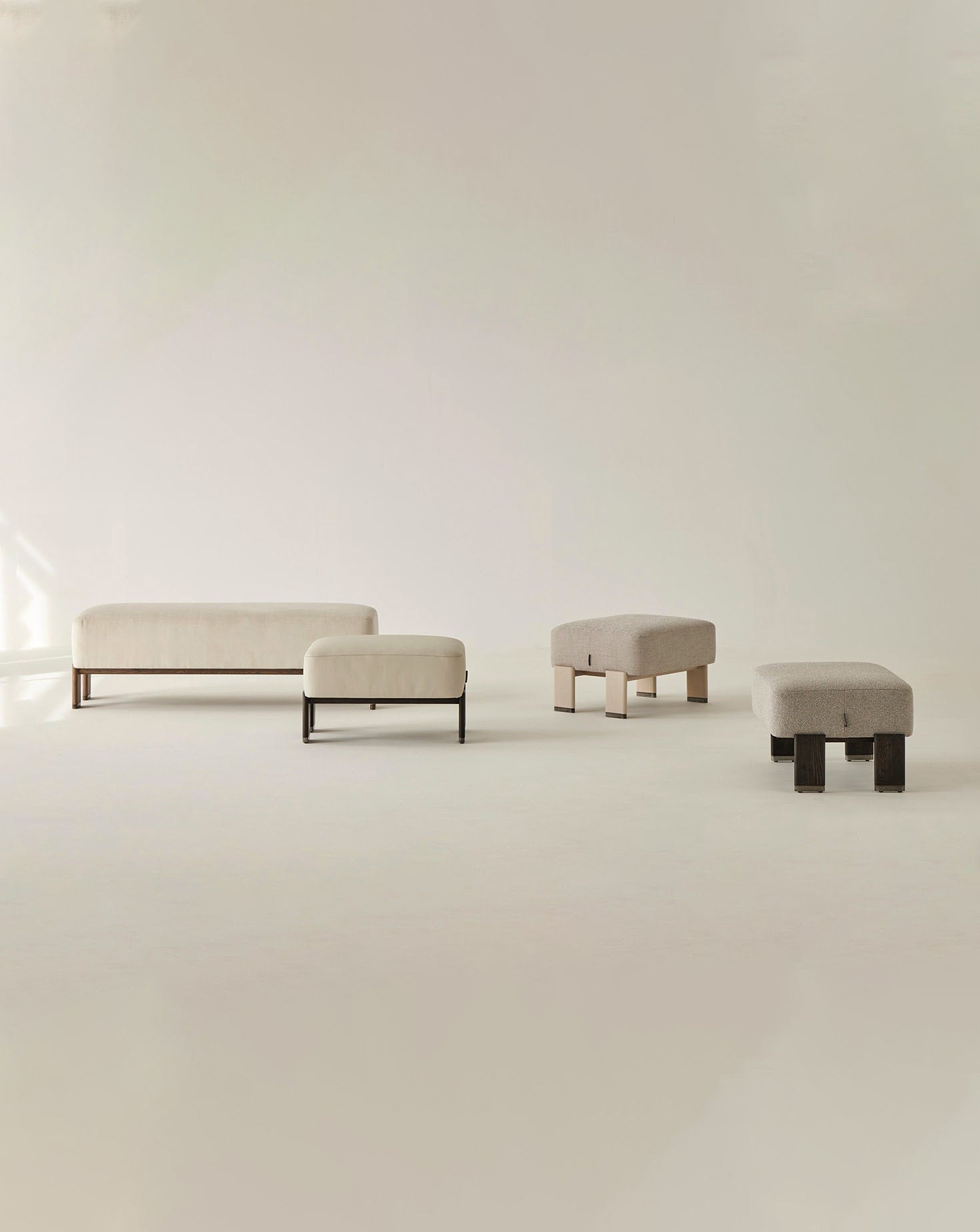Jude Ashwood Grey Bench
