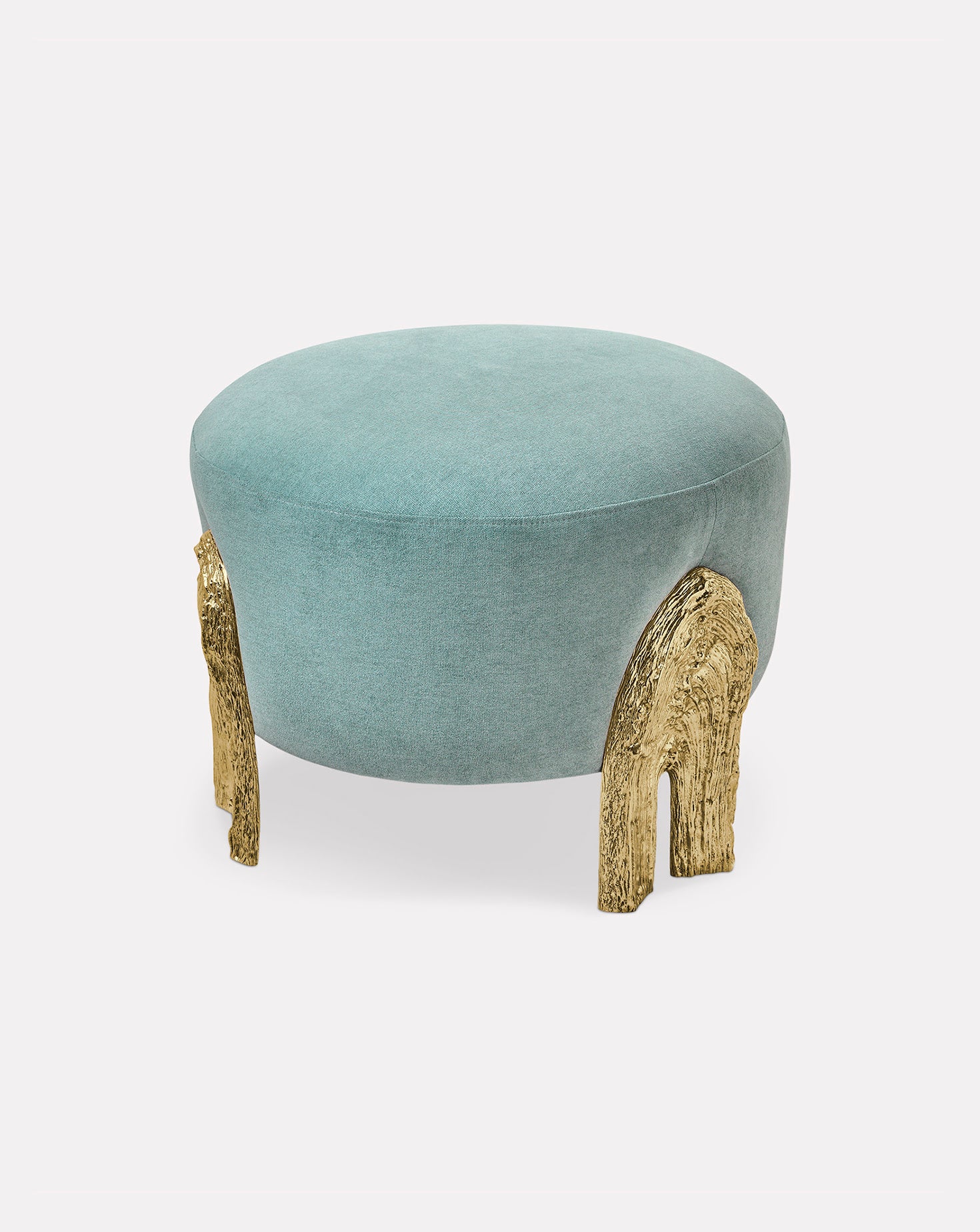 Kahy Brass Stool