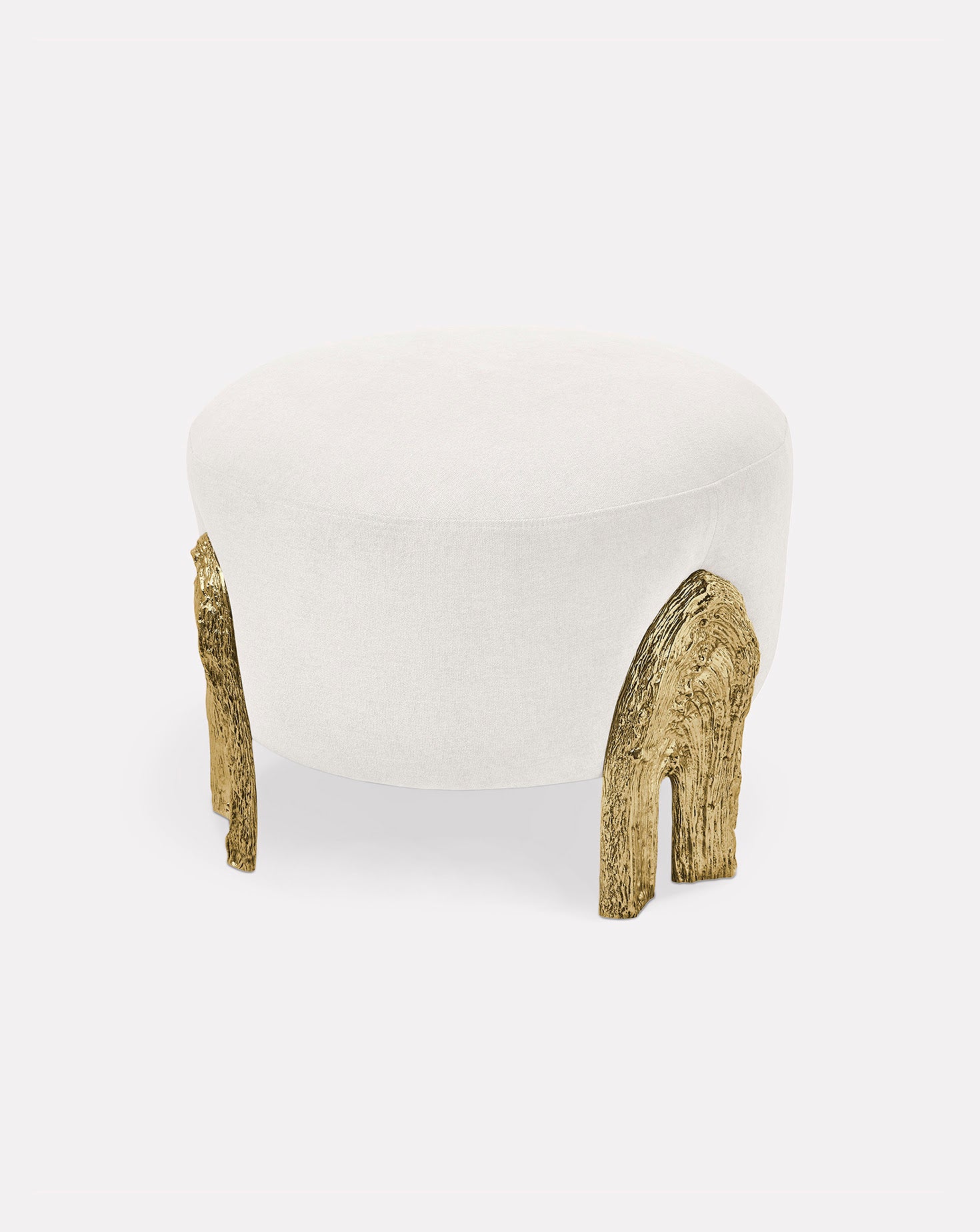 Kahy Brass Stool