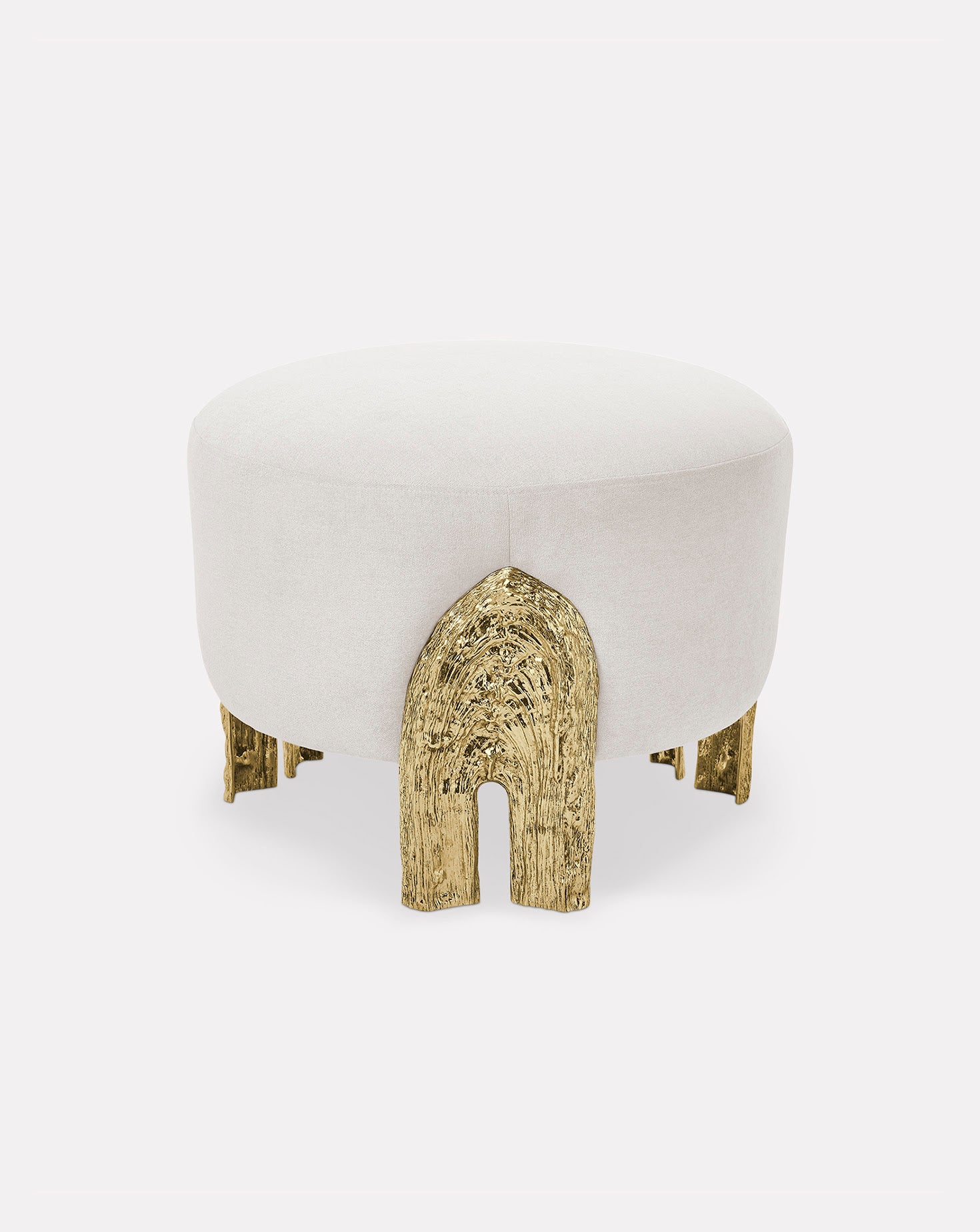 Kahy Brass Stool