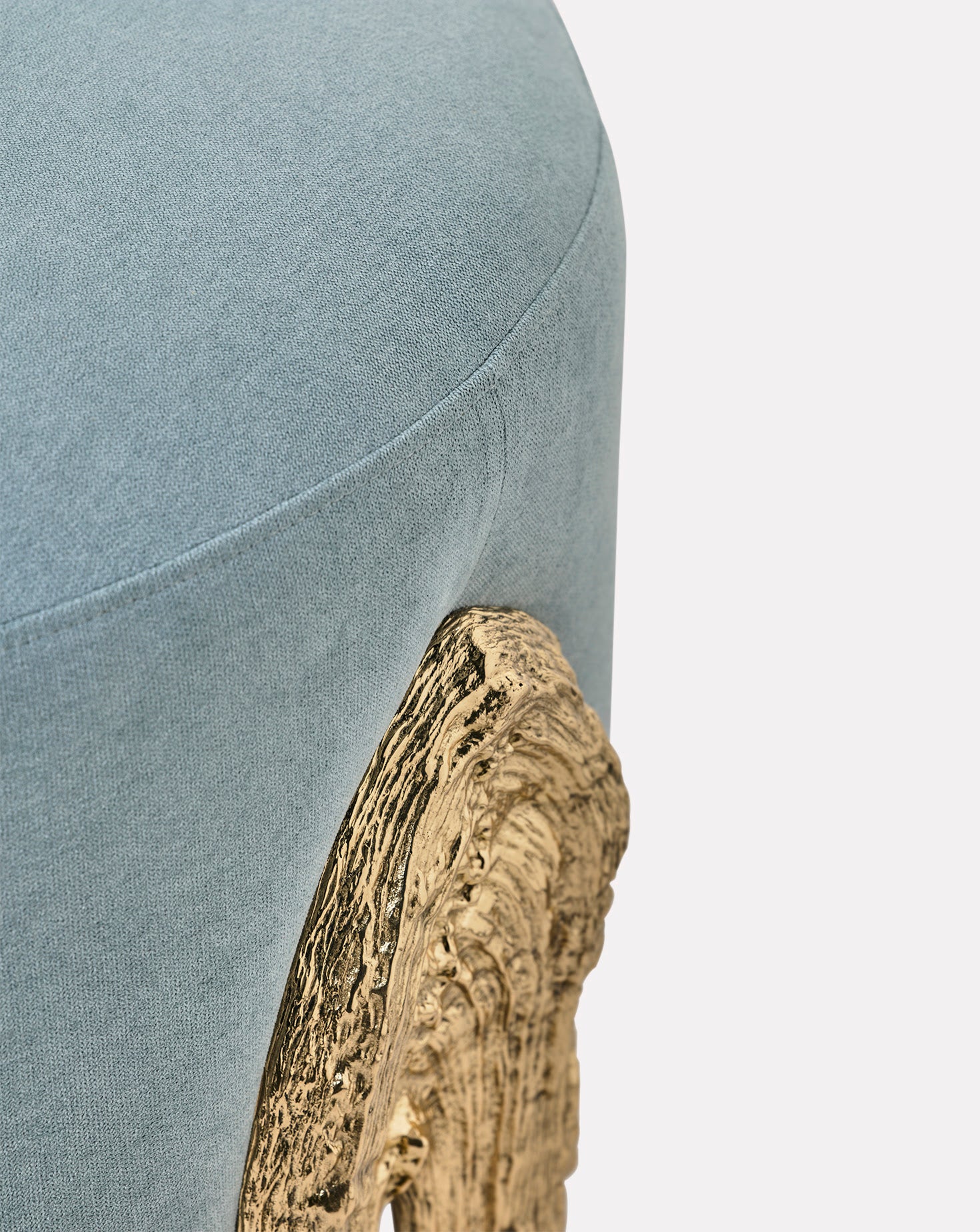 Kahy Brass Stool