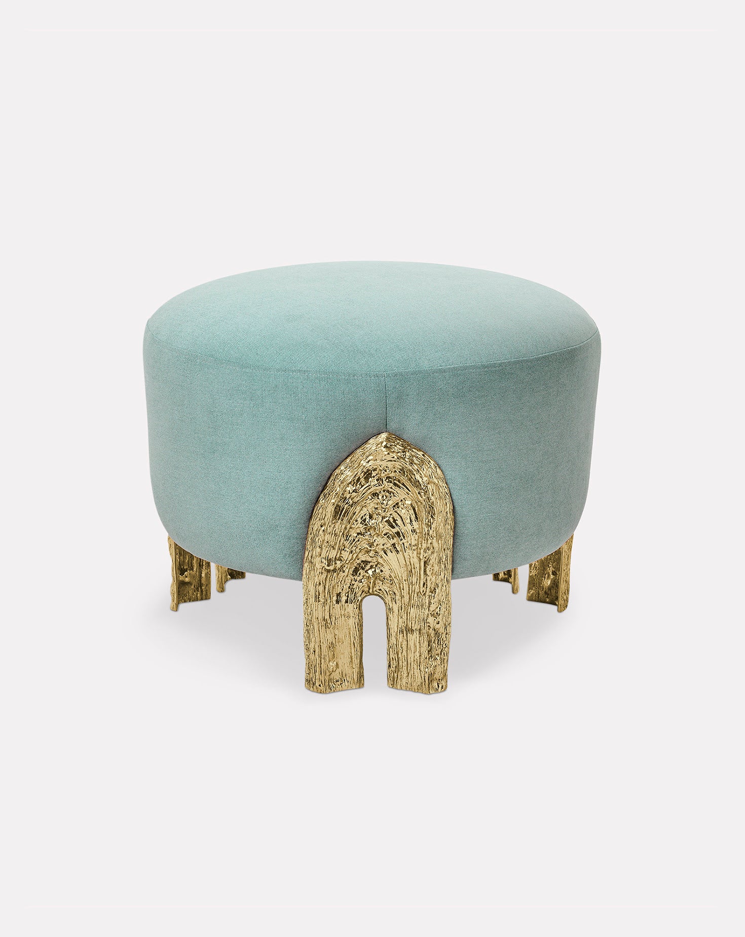 Kahy Brass Stool