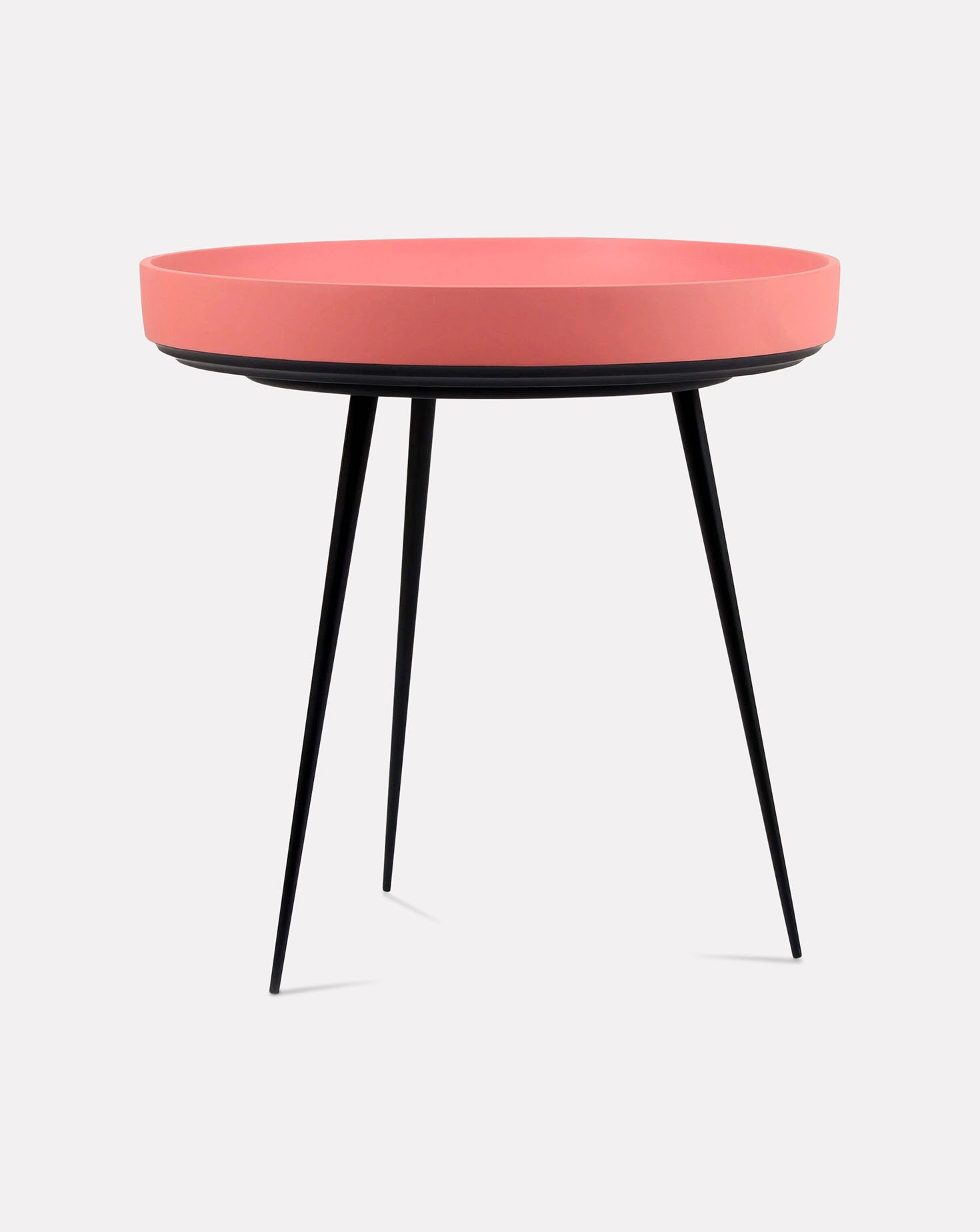 Kalam Wood and Steel Chintz Boota Side Table