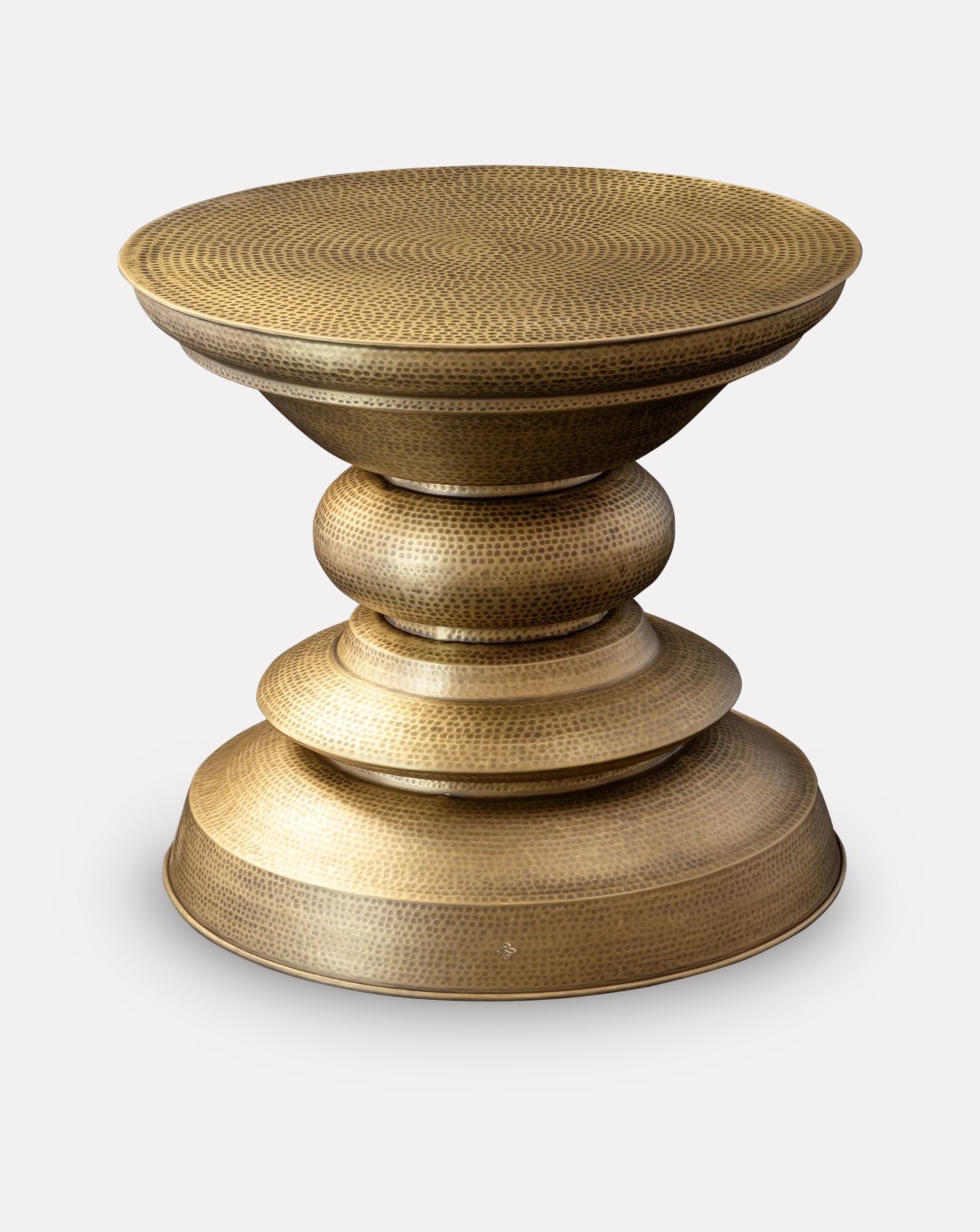 Kalash Brass Side Table