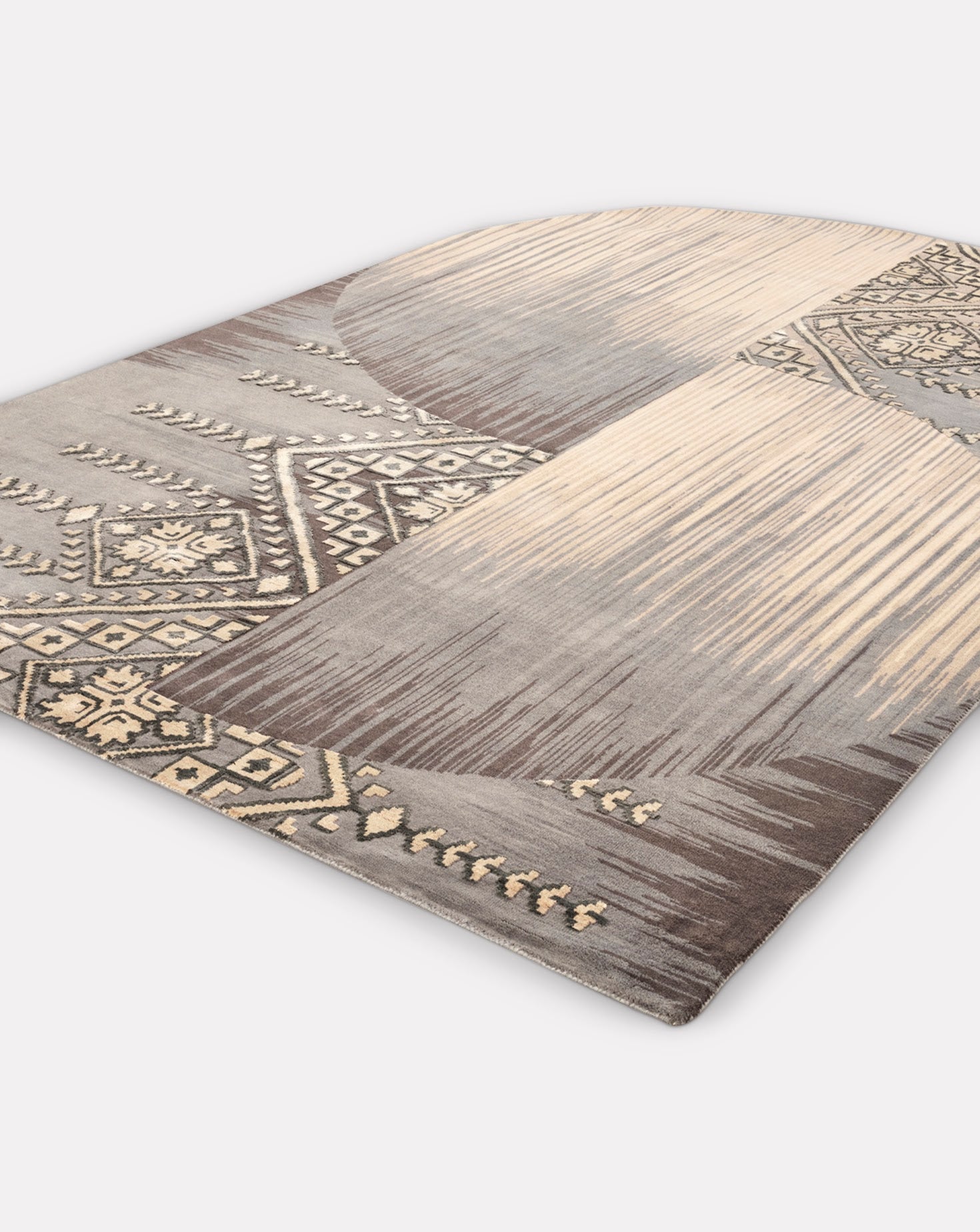 Kalliste Smoke Green Handknotted Rug