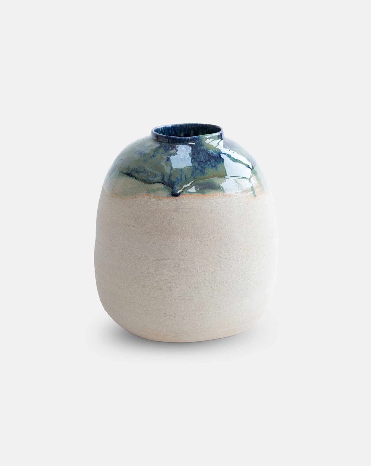 Large Jurassic Moon Jar Vessel