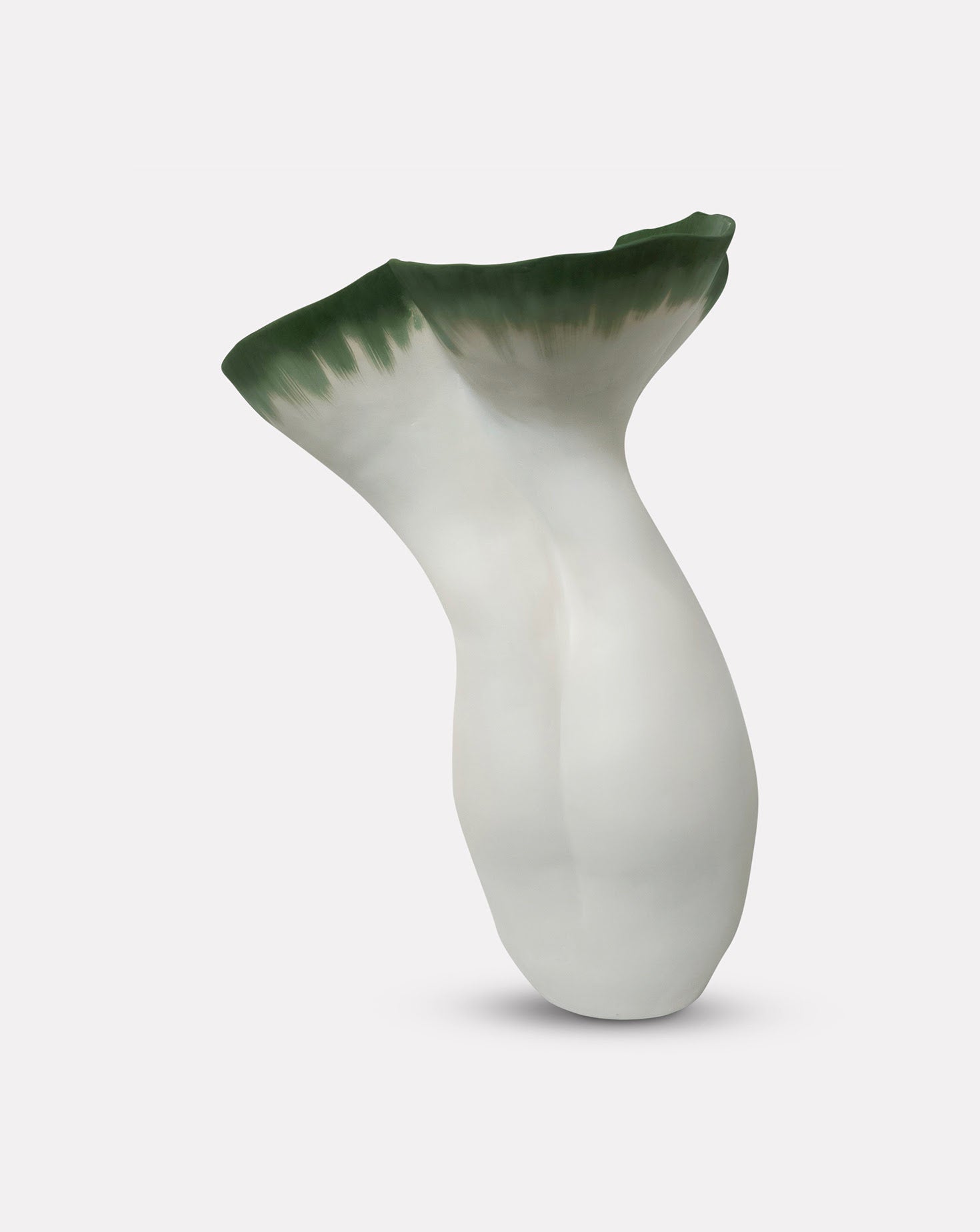 Lily Glazed Stoneware Vessel
