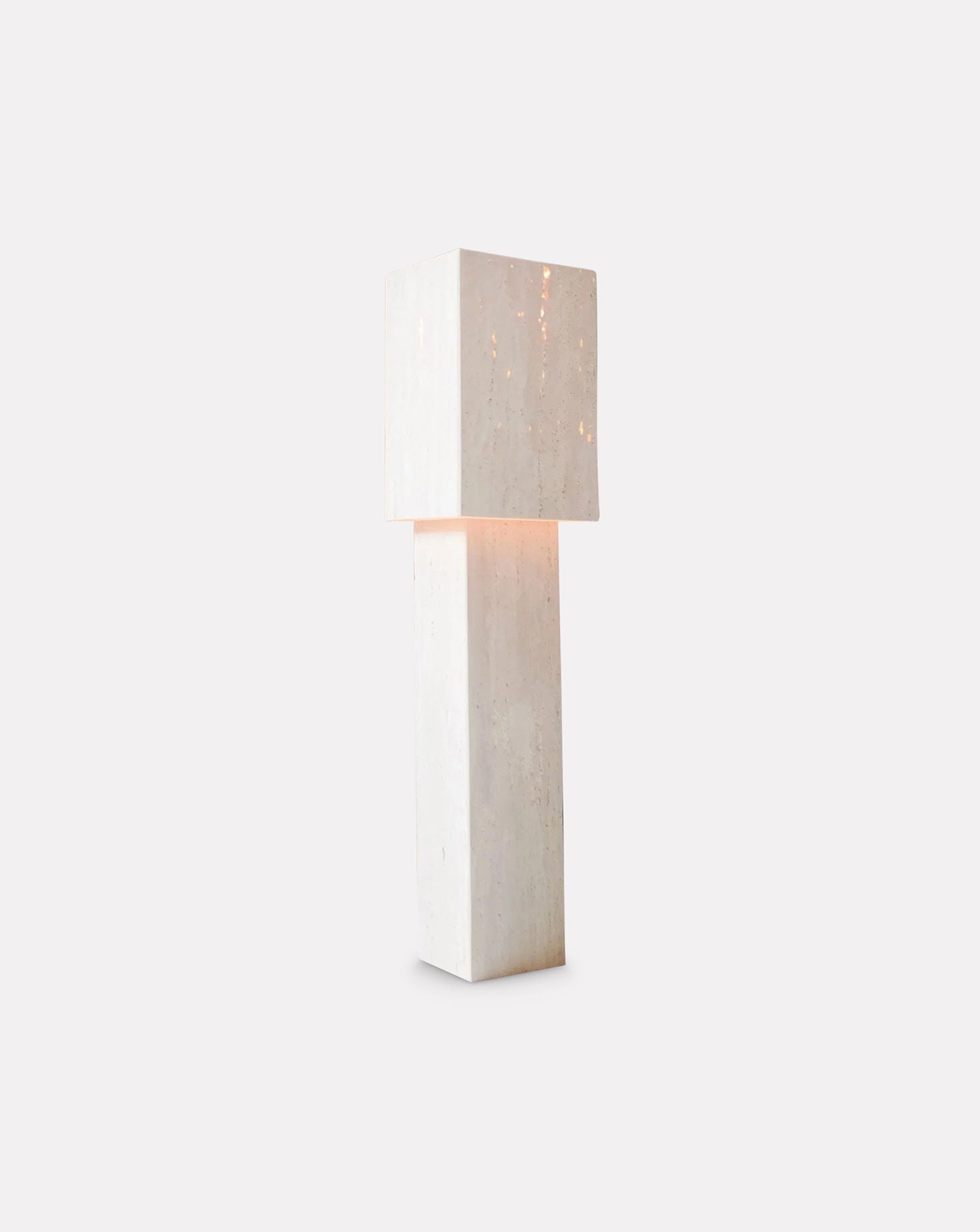 Lucentia Travertine Table Lamp