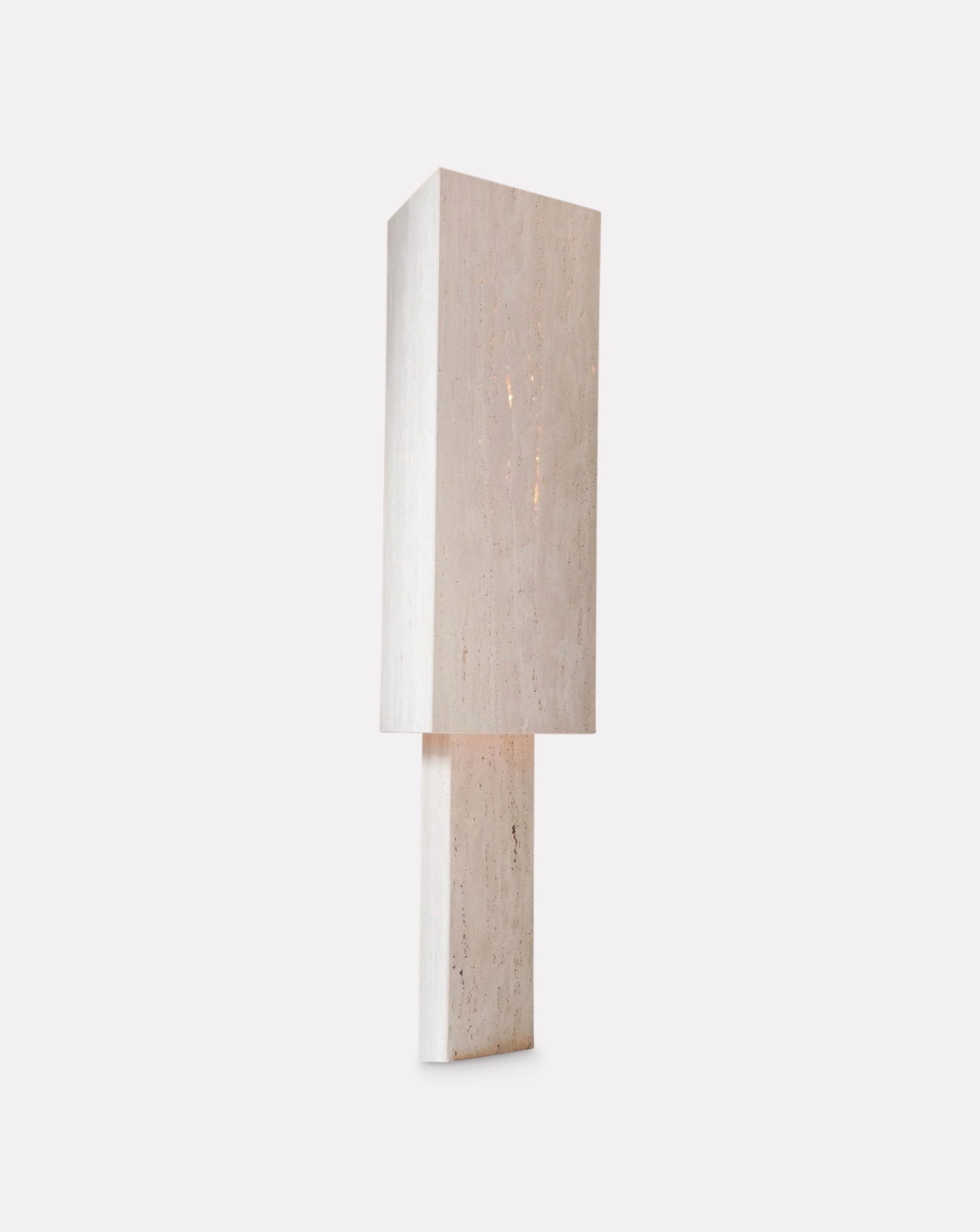 Lucentia Travertine Table Lamp