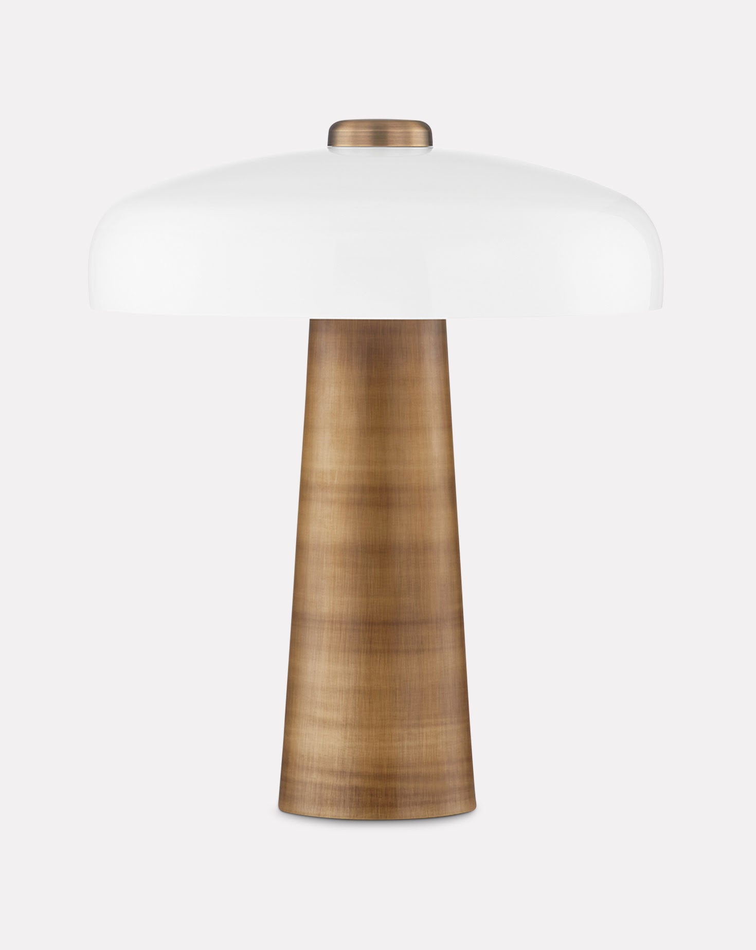 Lush Patina Brass Table Lamp