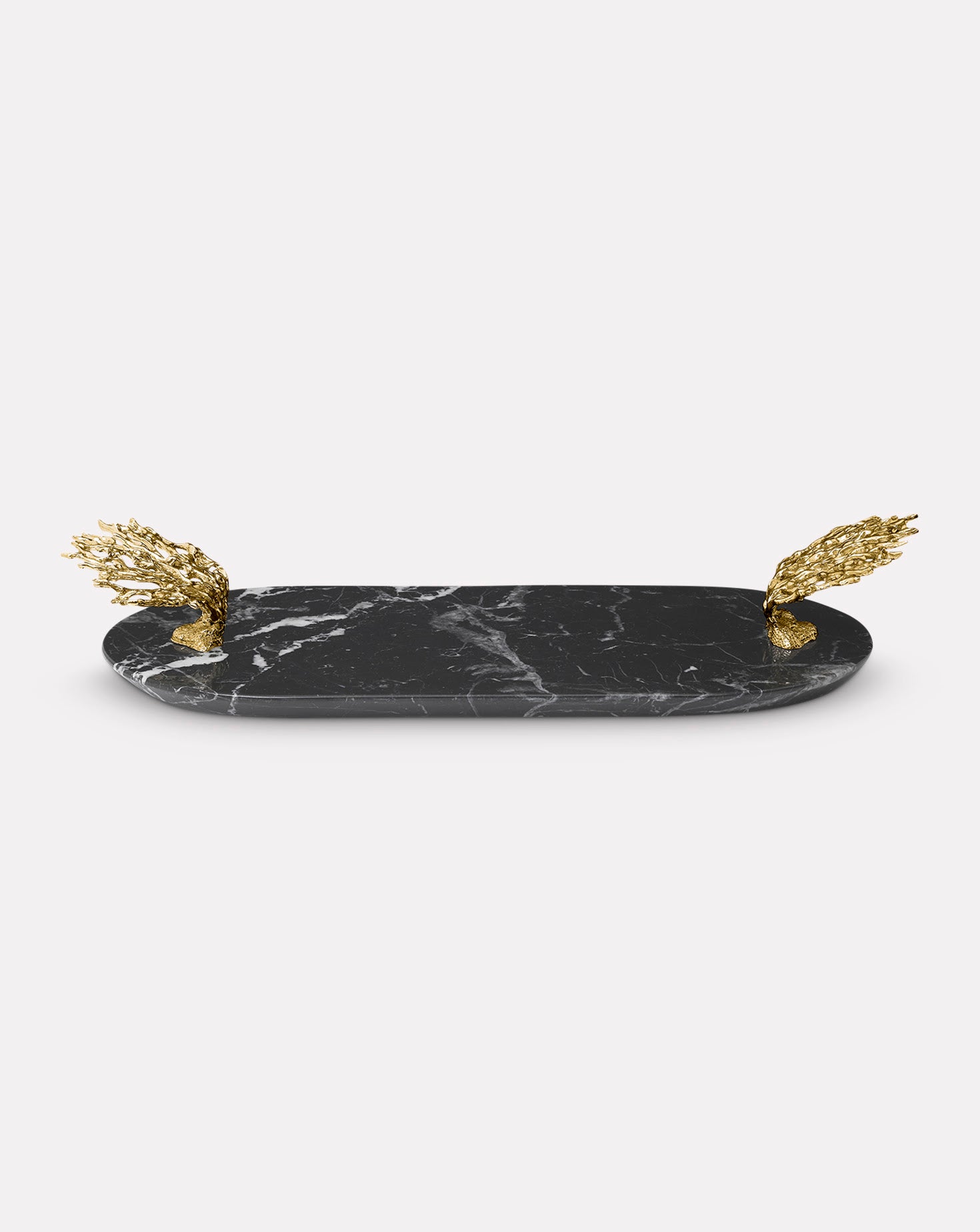 Maris Nero Marquina Marble Tray
