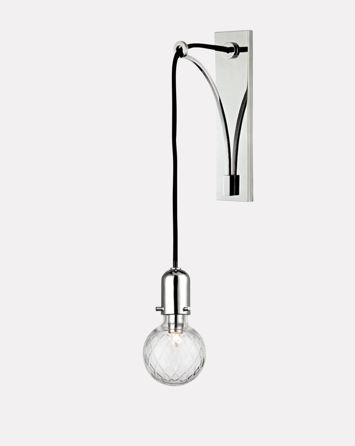 Marlow Polished Nickel Wall Sconce