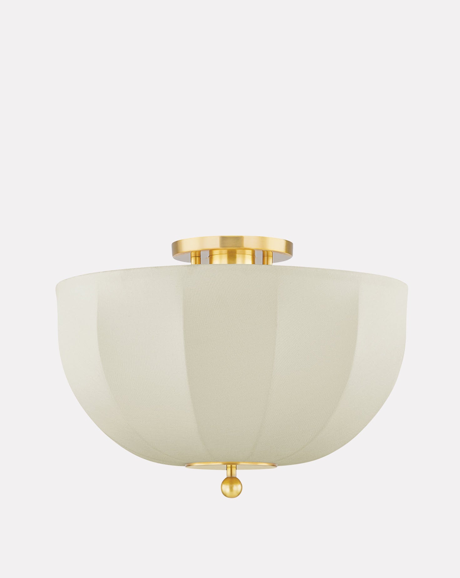 Meshelle Brass Flush Mount