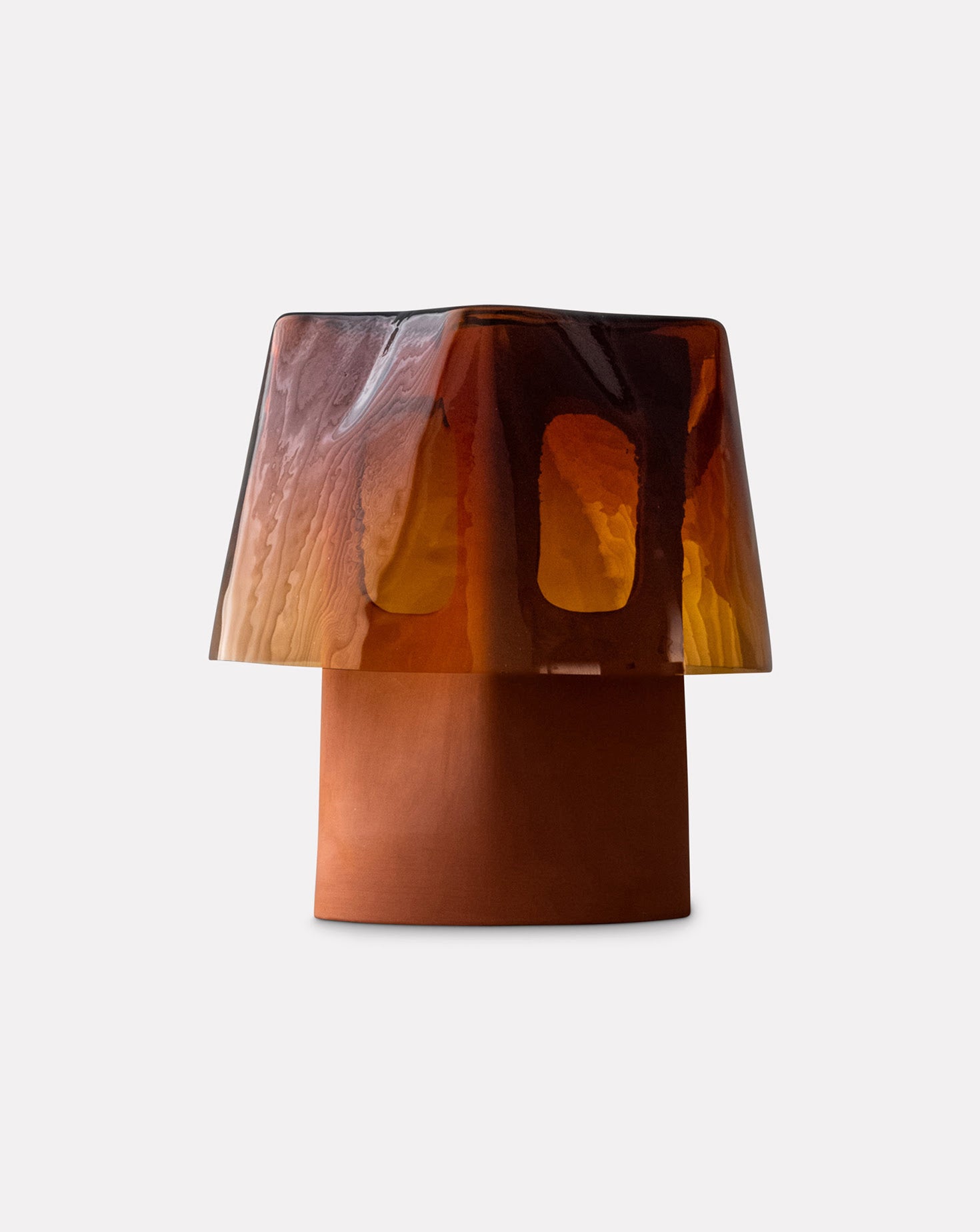 Mesia Ceramics and Glass Table Lamp