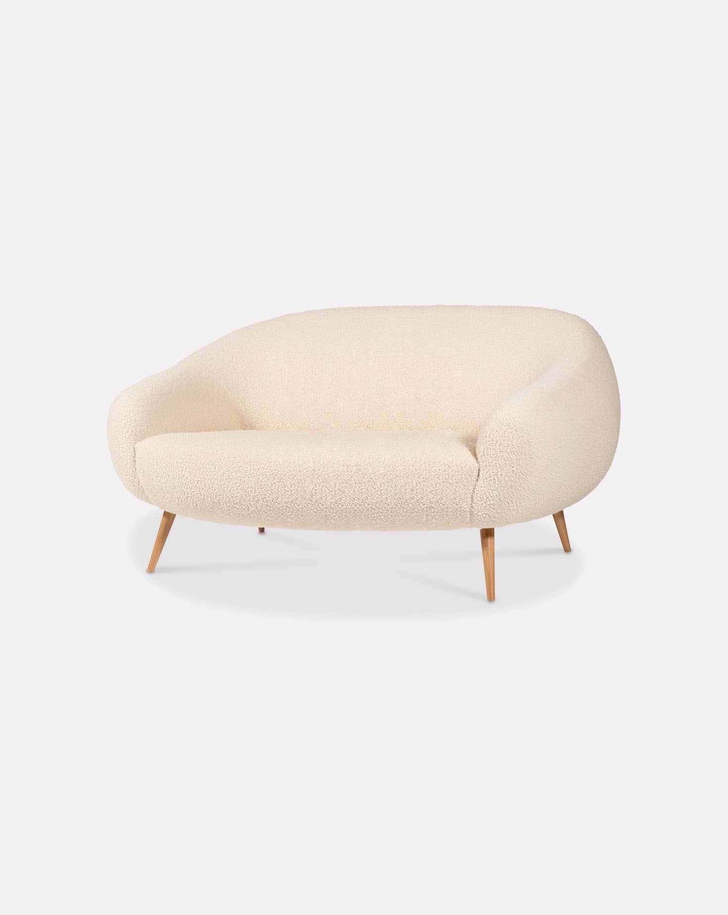 Niemeyer 2-Seat Oak Sofa