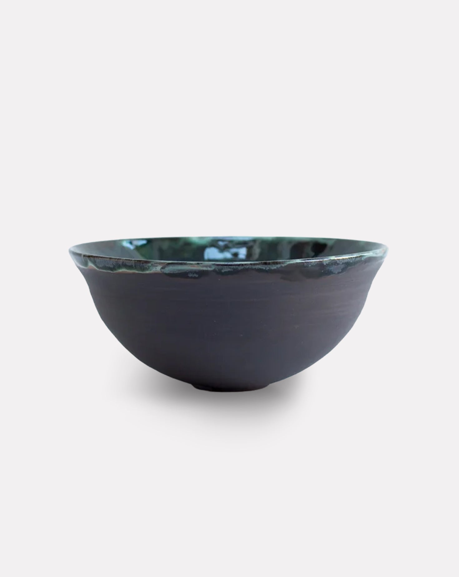 Onyx Black Porcelain Bowl