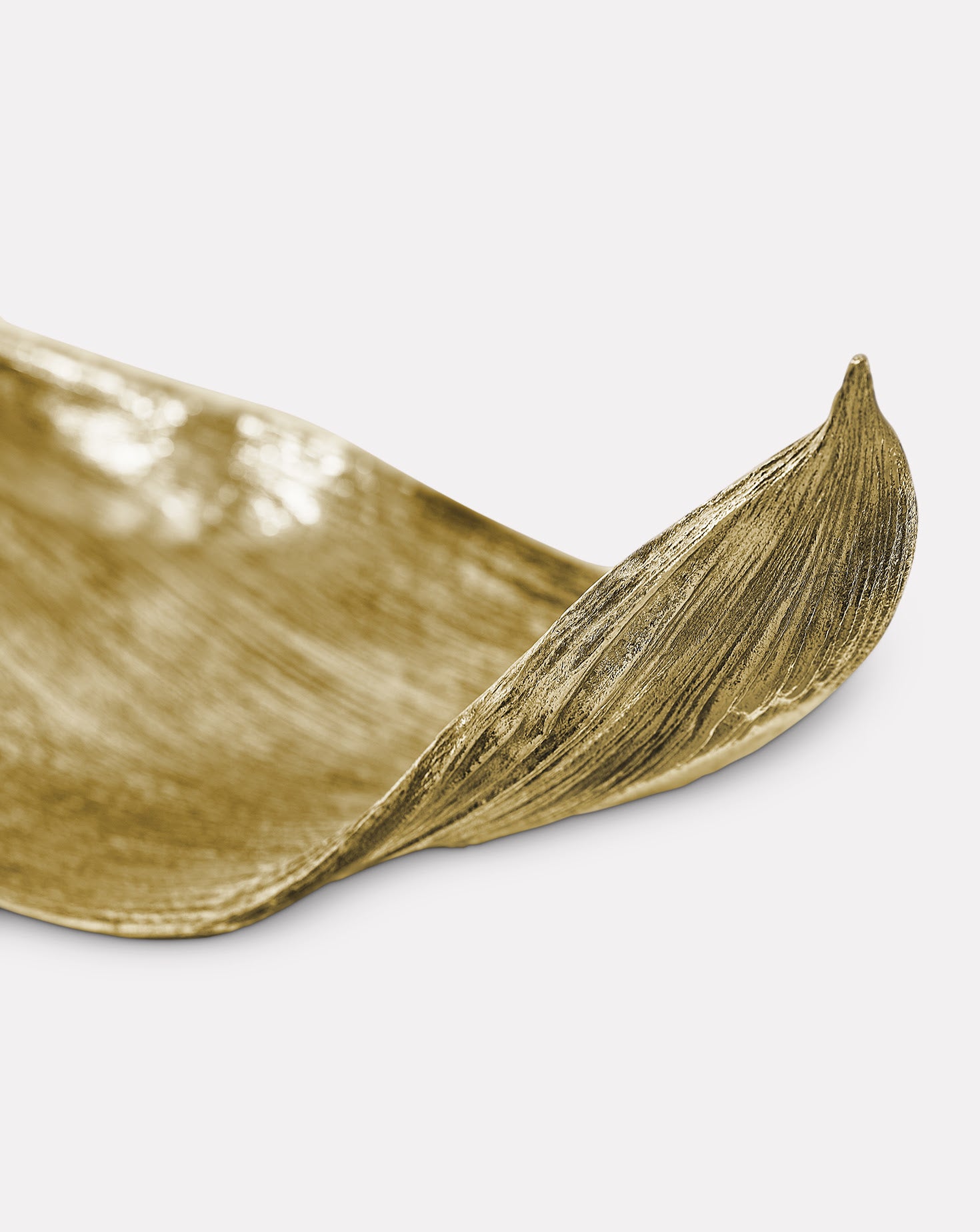 Palm Brass Tray