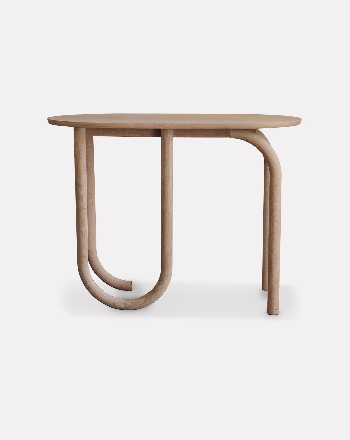 Pearl Natural Oak Console Table