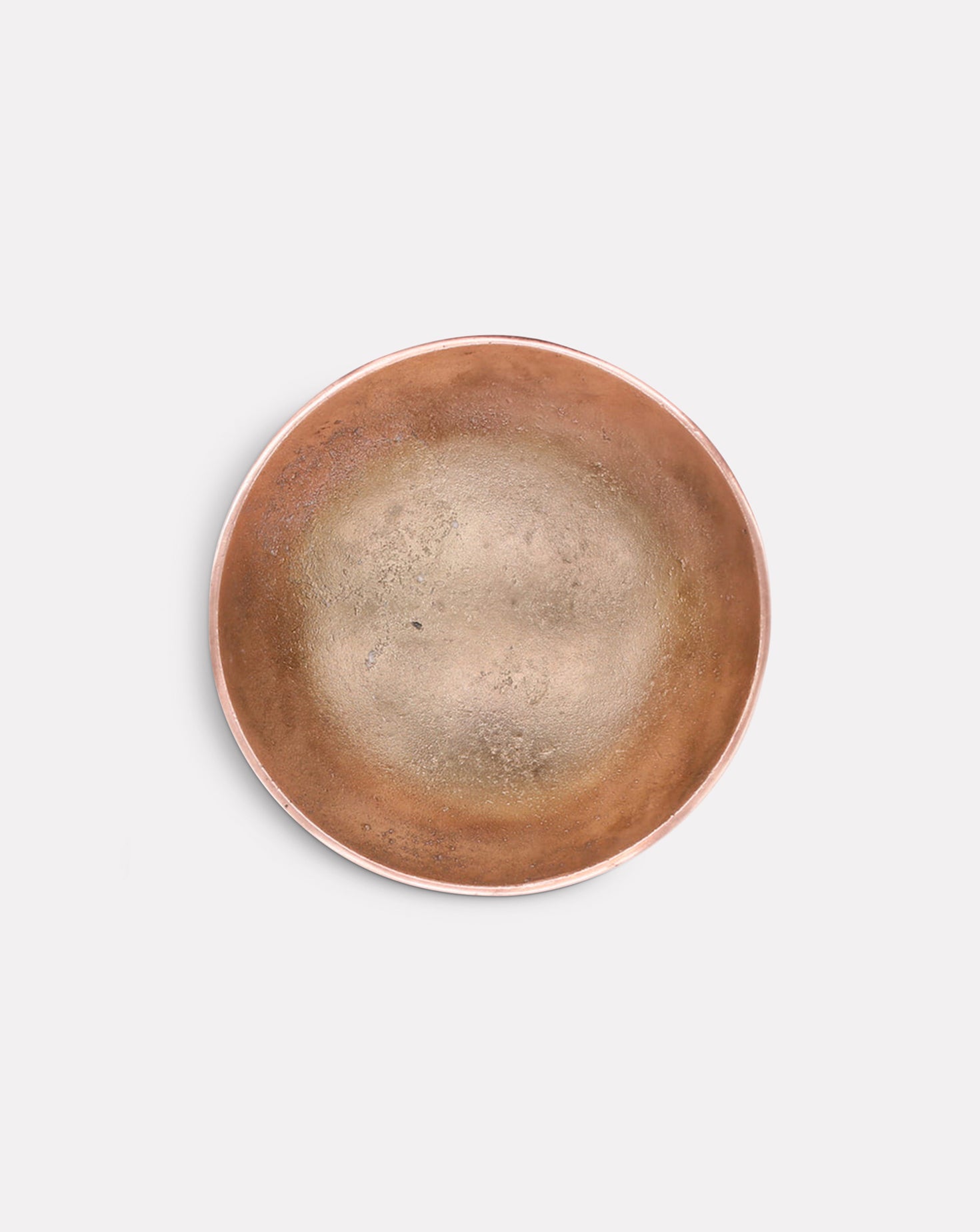 Dual Plated Metal Bowl Small