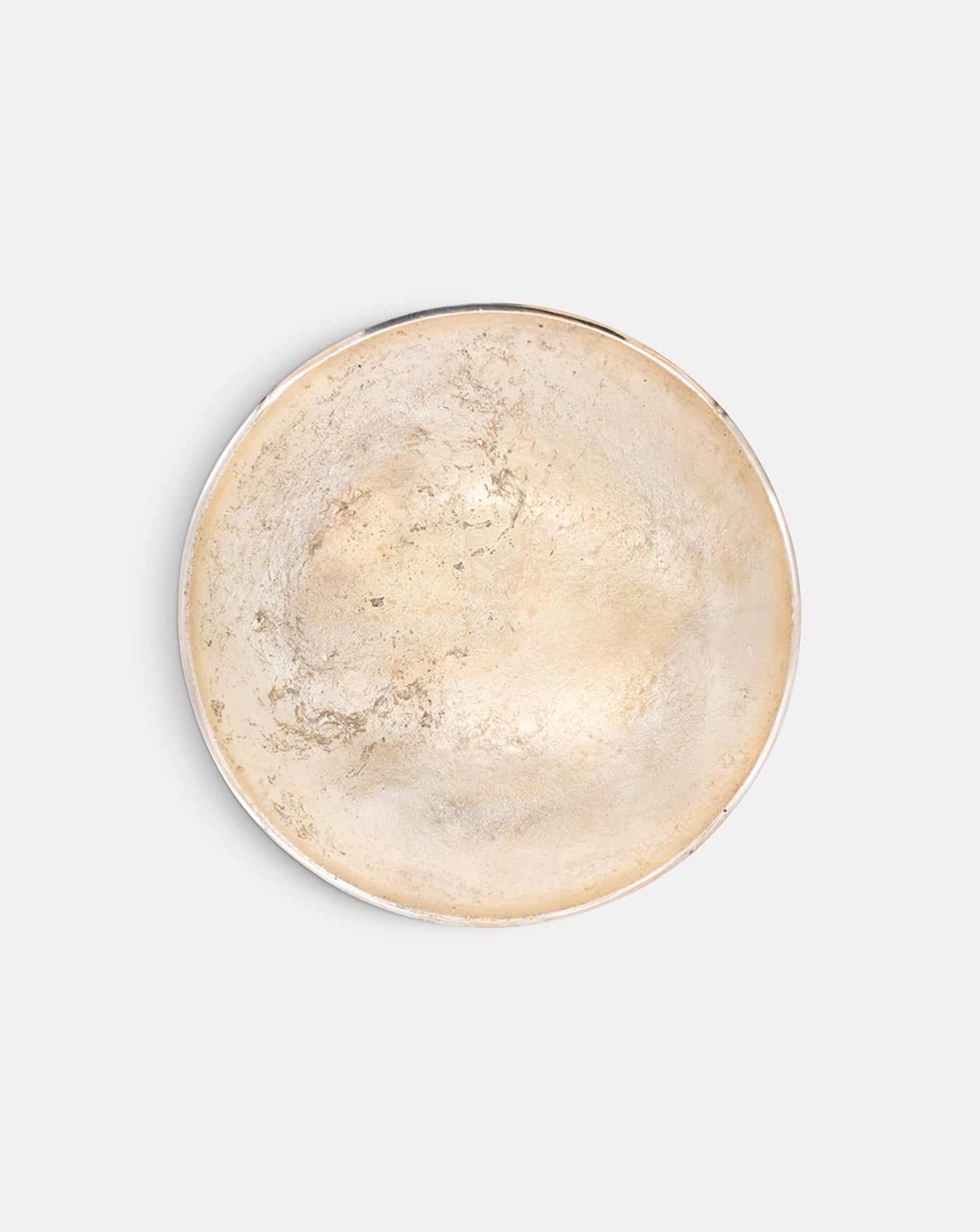 Dual Plated Metal Bowl Medium