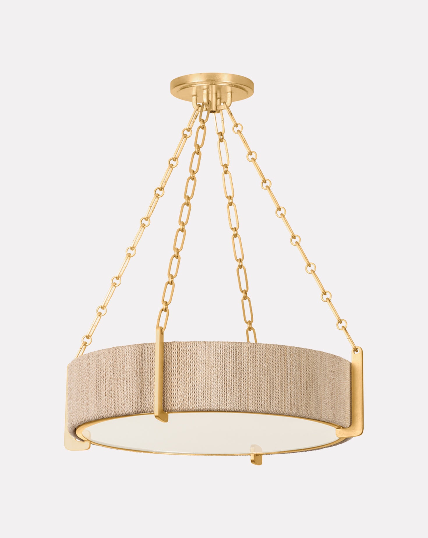 Quebec Gold Leaf Chandelier